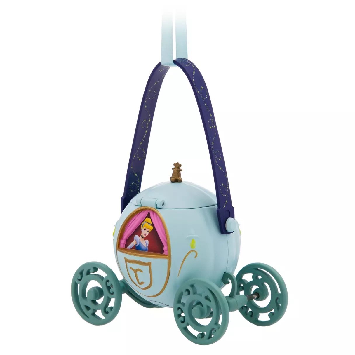 Pumpkin Coach Popcorn Bucket Ornament