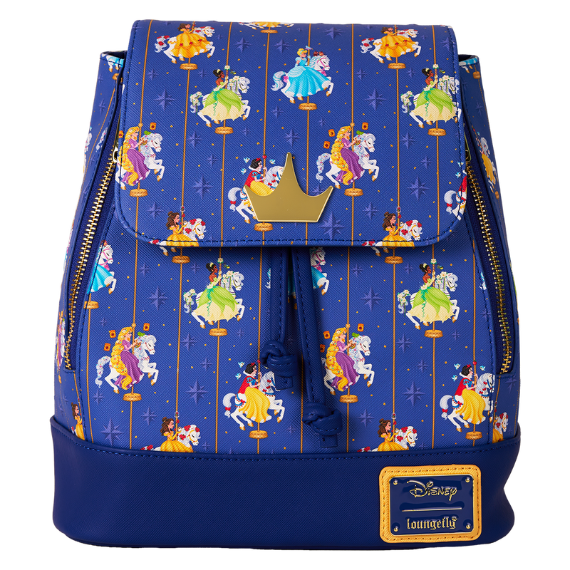 Disney Princess Carousel Drawstring Mini Backpack