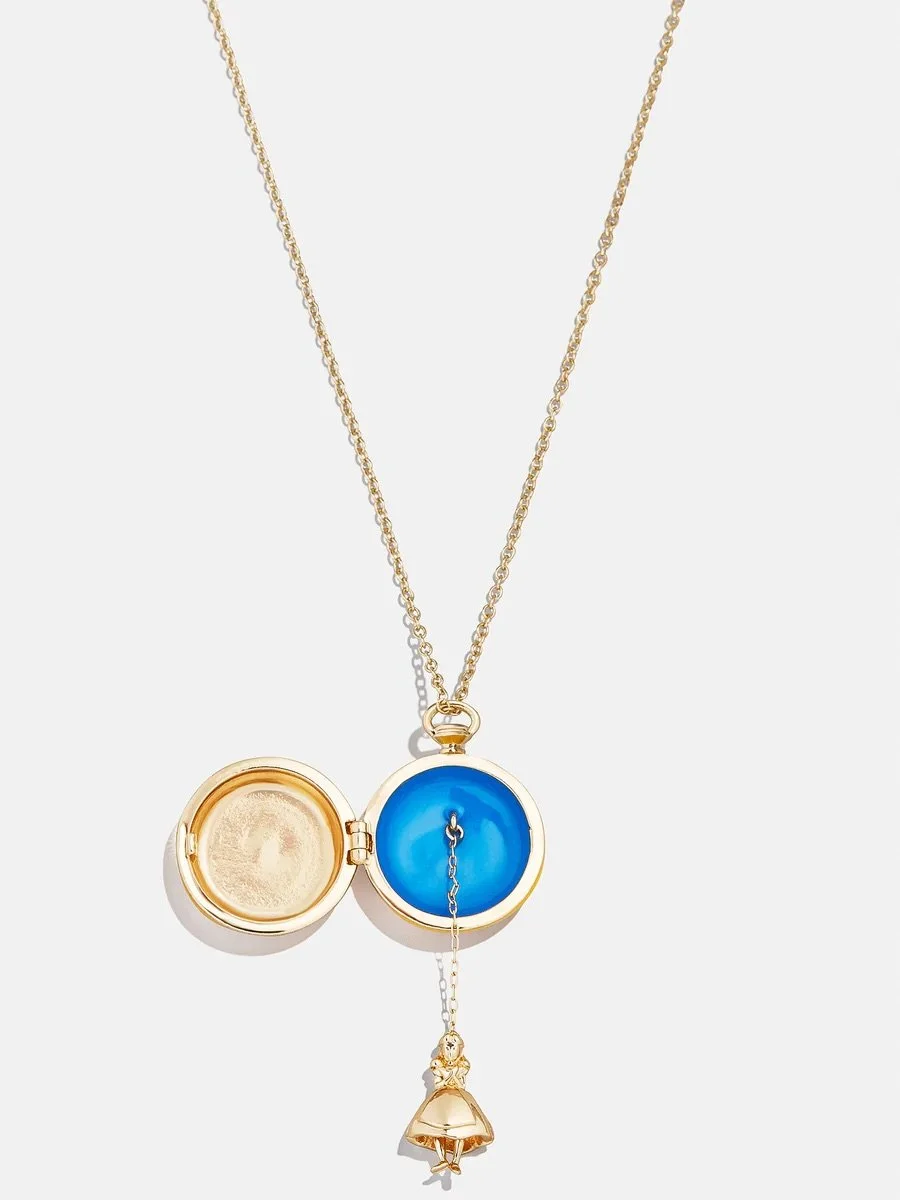 Alice in Wonderland Locket Necklace