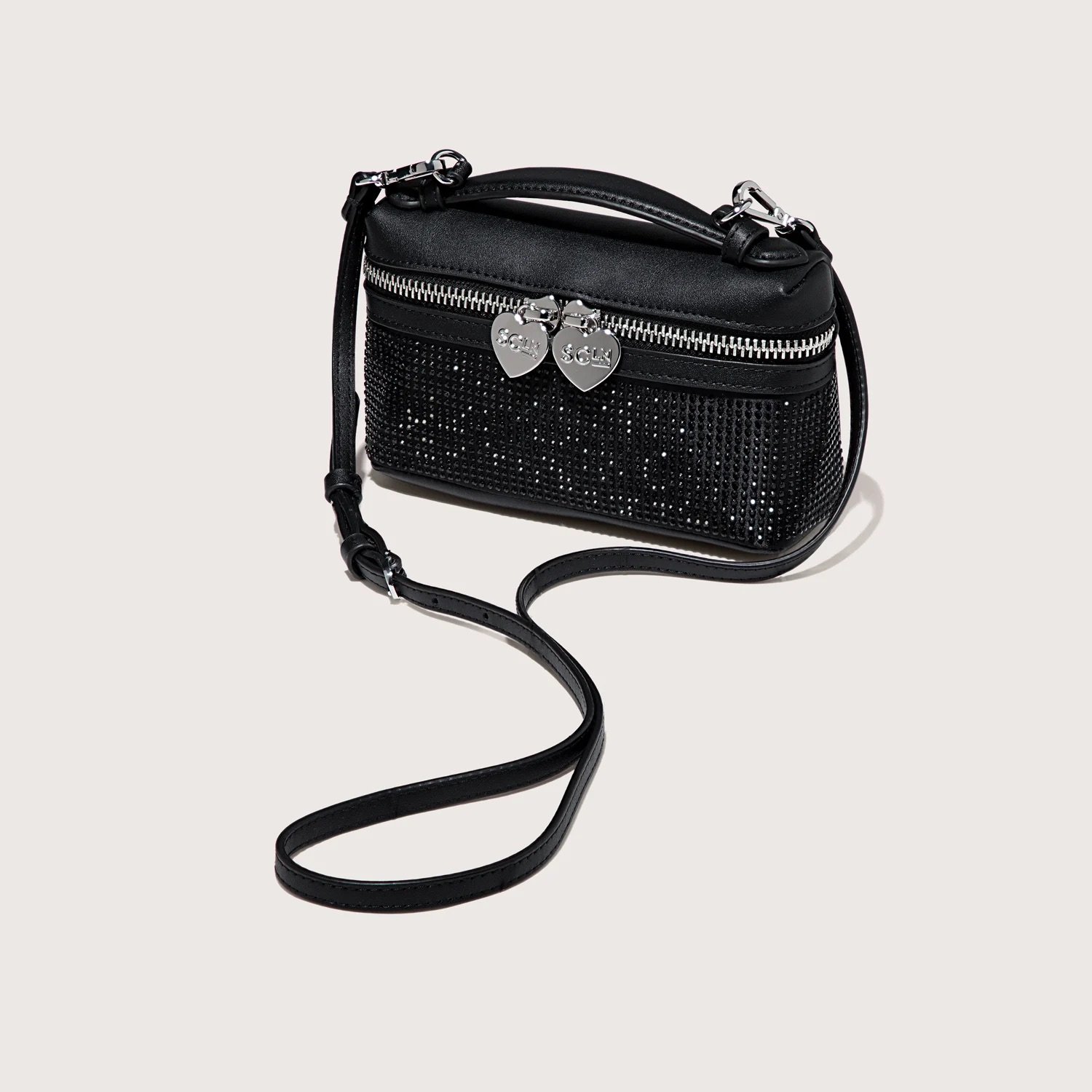Micro Top Handle Crossbody Bag