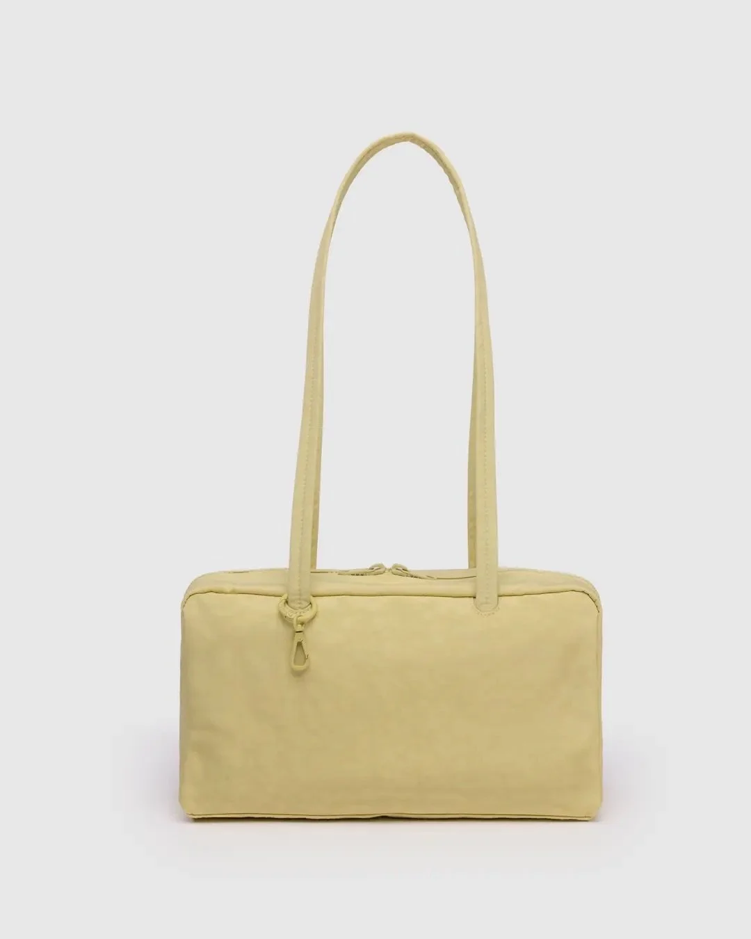 Butter Nylon Bowler Bag