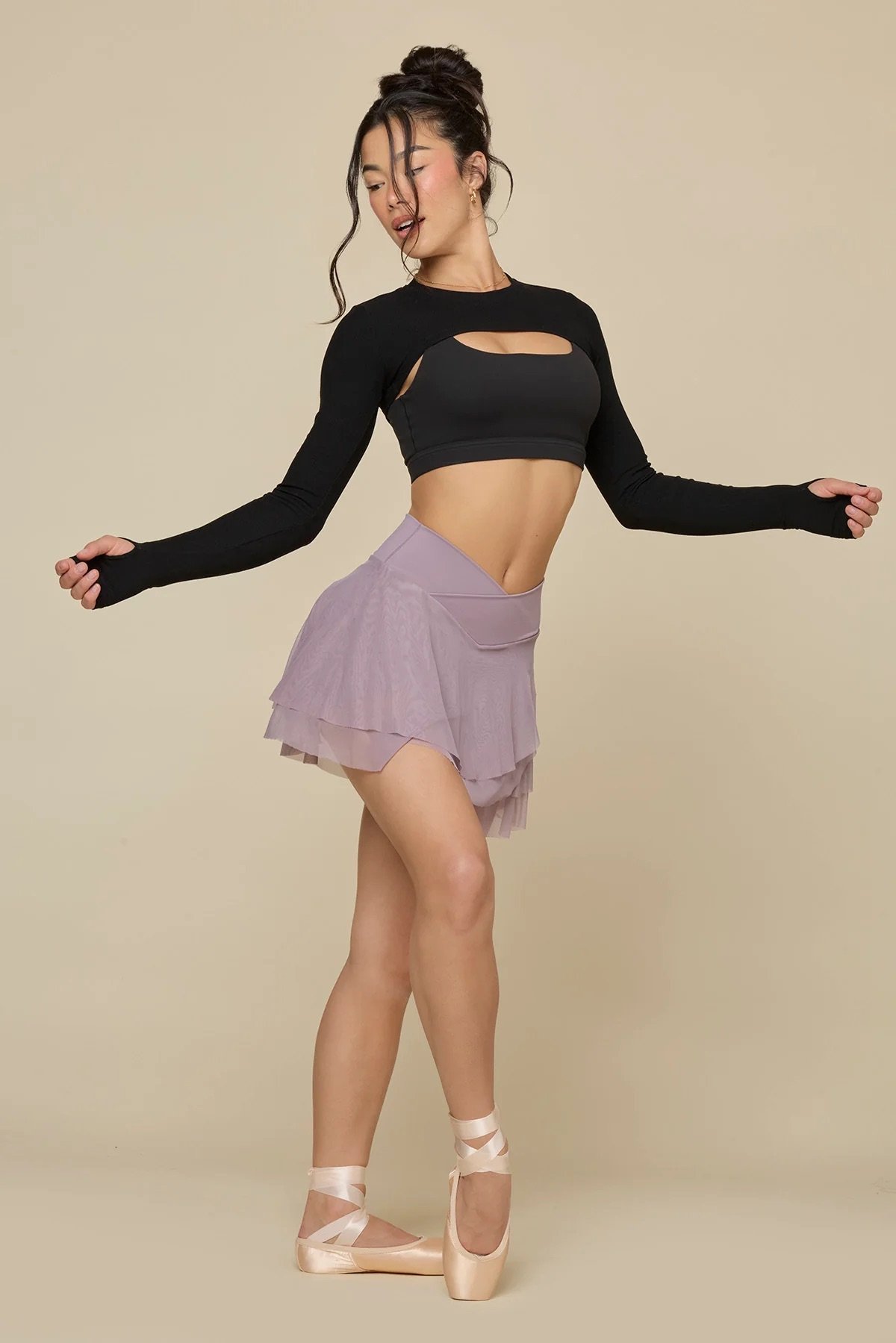 New POPFLEX Crisscross Hourglass Juliet Ballet Skort Collection - May 2025