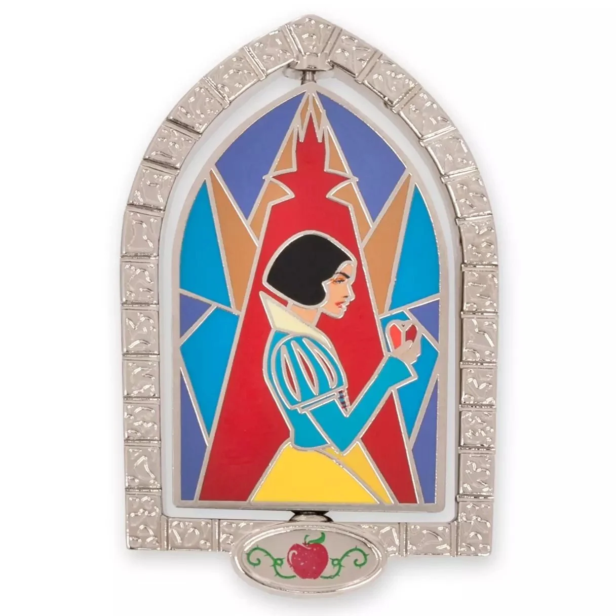 Snow White and Evil Queen Spinning Pin