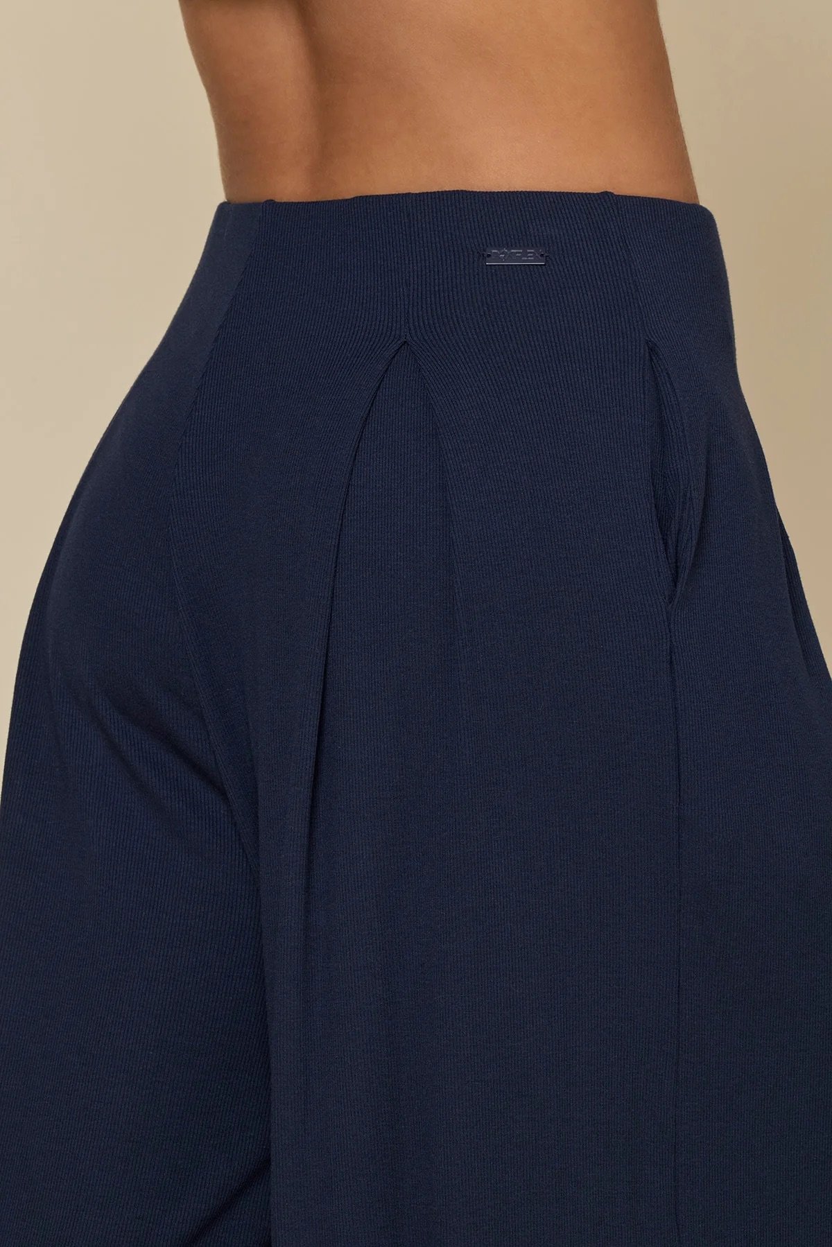Cosmic Navy Go with the Flow Wide Leg Pant