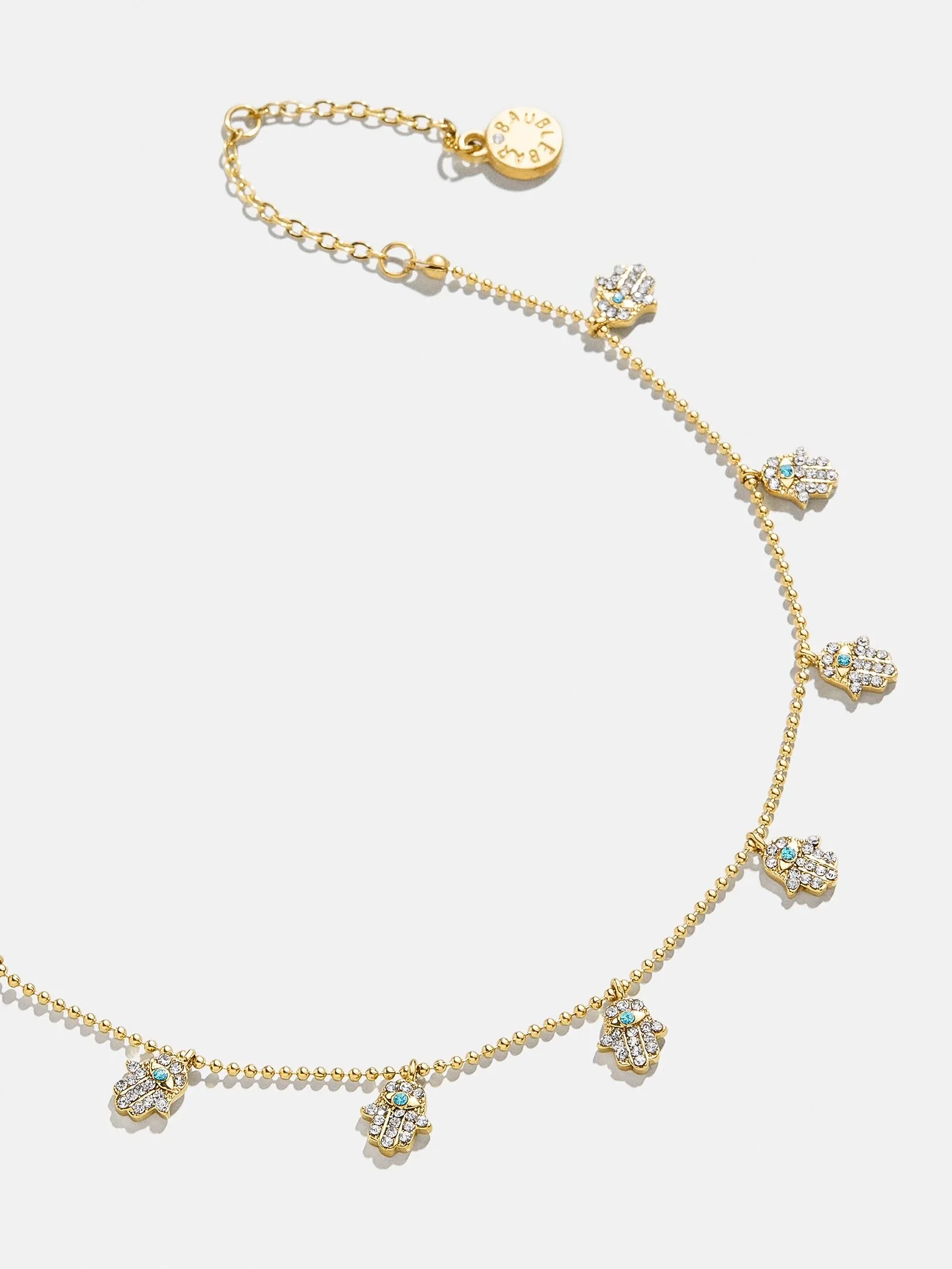 Hamsa Waterproof Anklet
