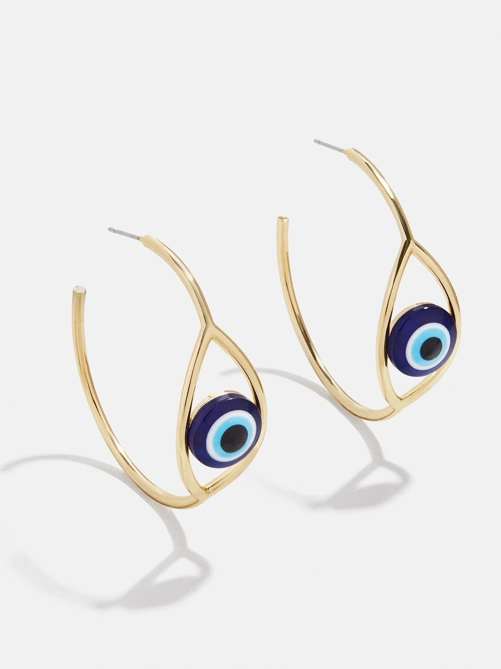 Evil Eye Hoop Earrings