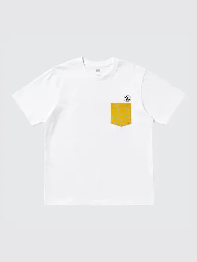 Mickey Faces White UT Graphic T-Shirt