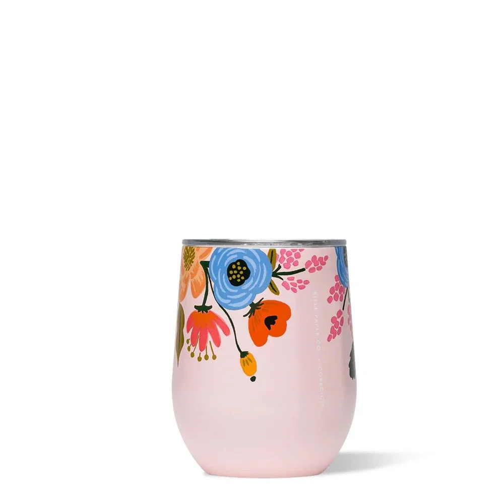 Blush Lively Floral Stemless