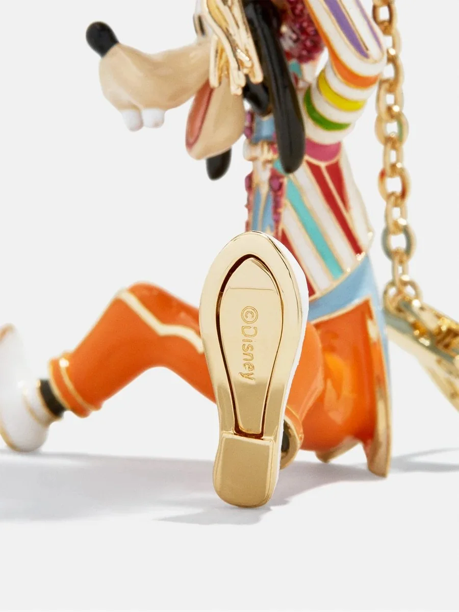Goofy Celebration 3D Bag Charm Disney BaubleBar Goofy Birthday Merchandise May 2025 Detail.jpeg
