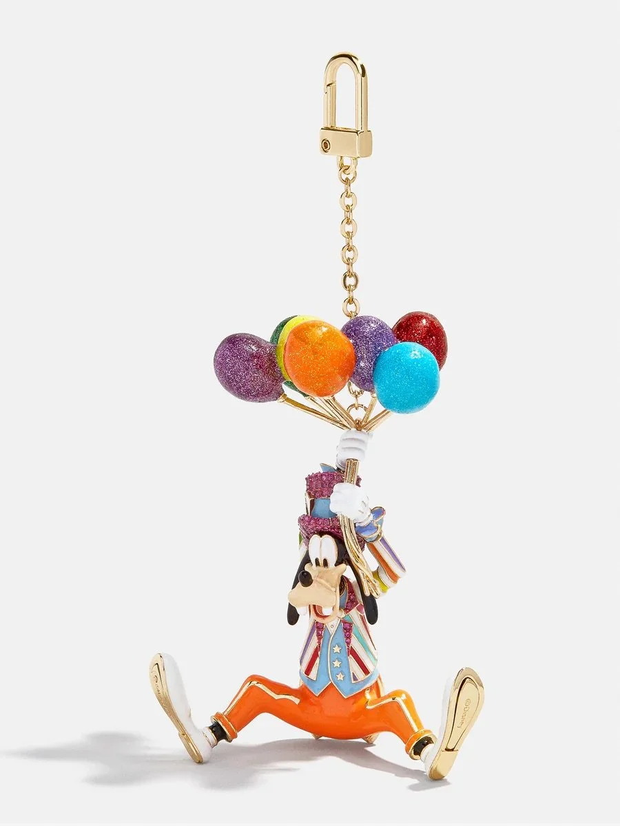 Goofy Celebration 3D Bag Charm Disney BaubleBar Goofy Birthday Merchandise May 2025.jpeg