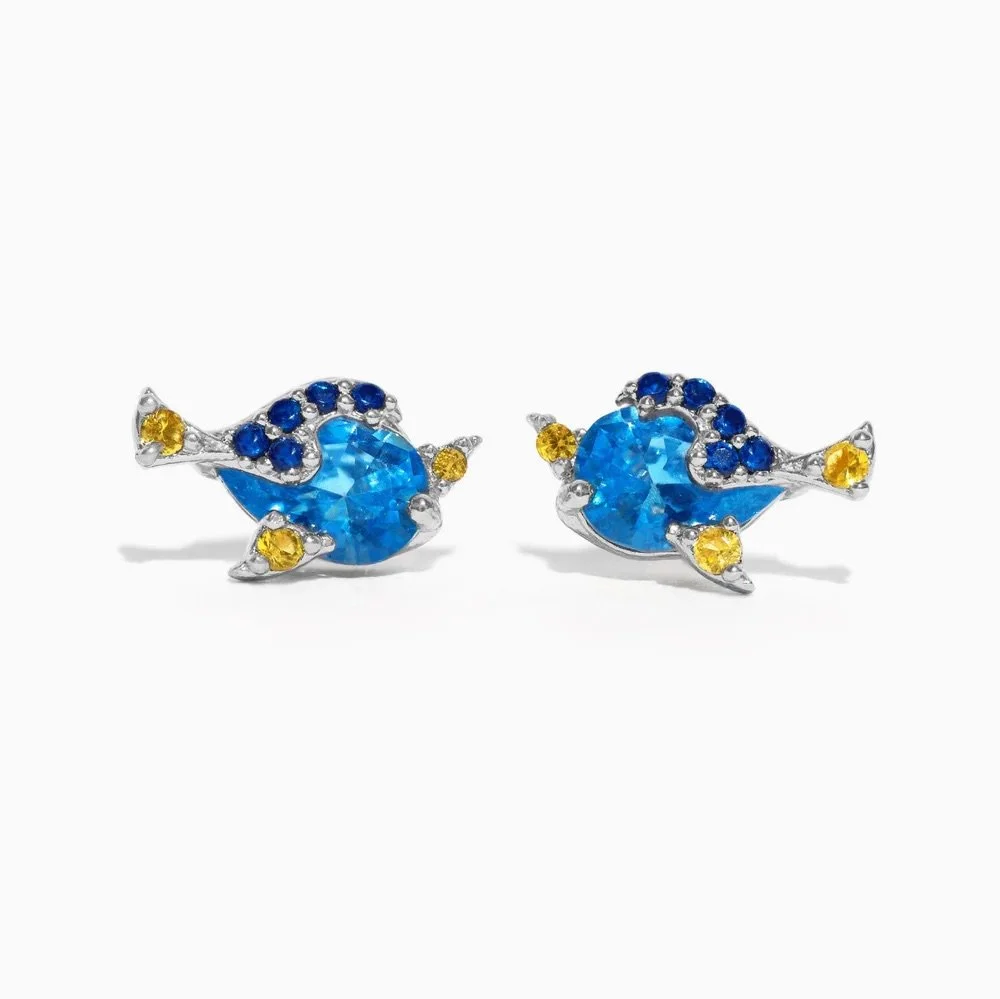 Finding Nemo Dory Studs - Silver