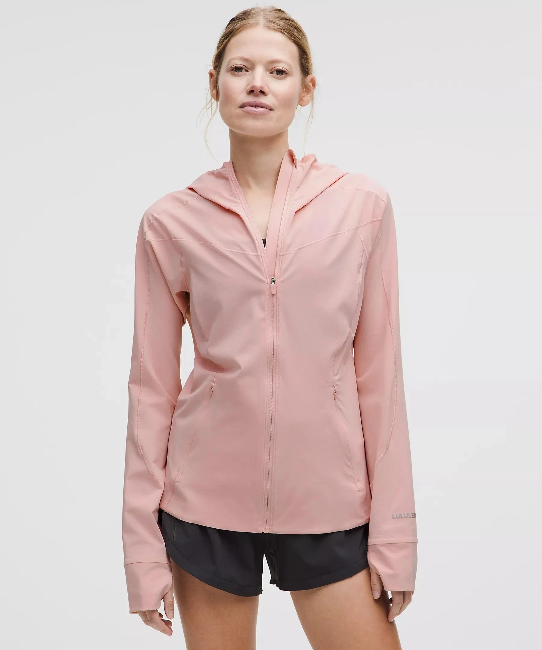 Pink Haze Mist Over Windbreaker