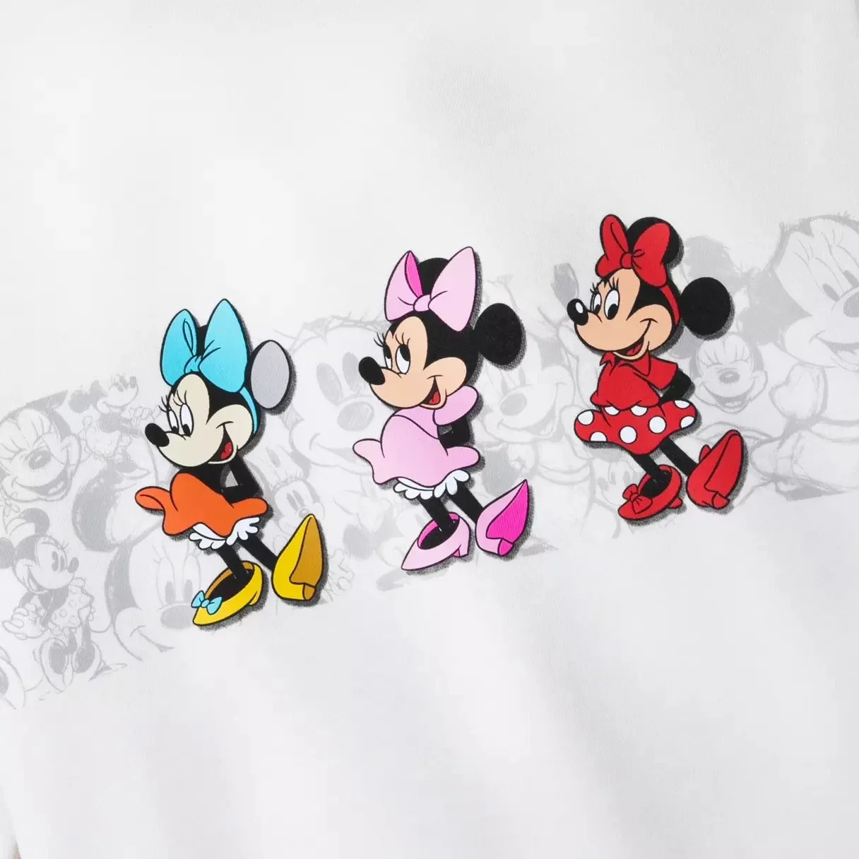Minnie Through the Years Pullover Sweatshirt