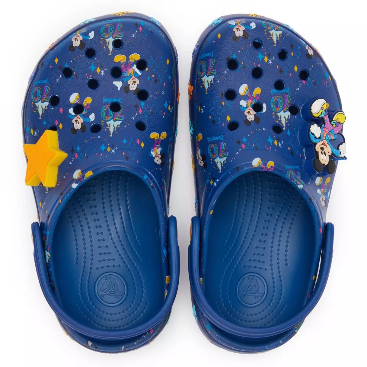 Kids Mickey Disneyland 70th Crocs Clogs