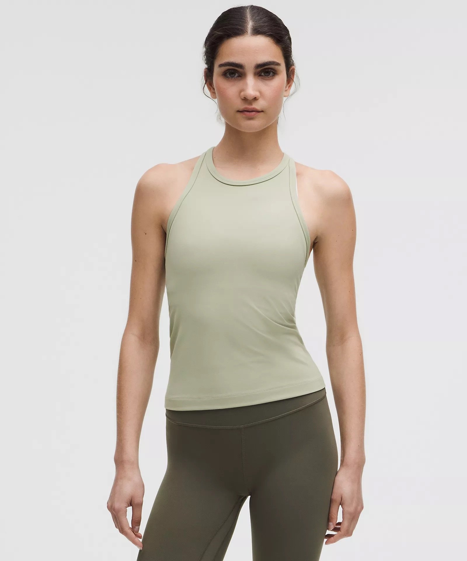 Align Waist-Length Racerback Tank Top