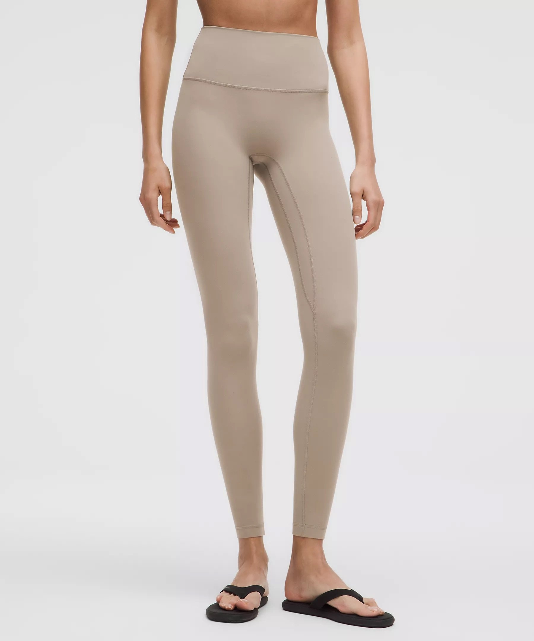 Warm Ash Grey - Align No Line High-Rise Pant 28"