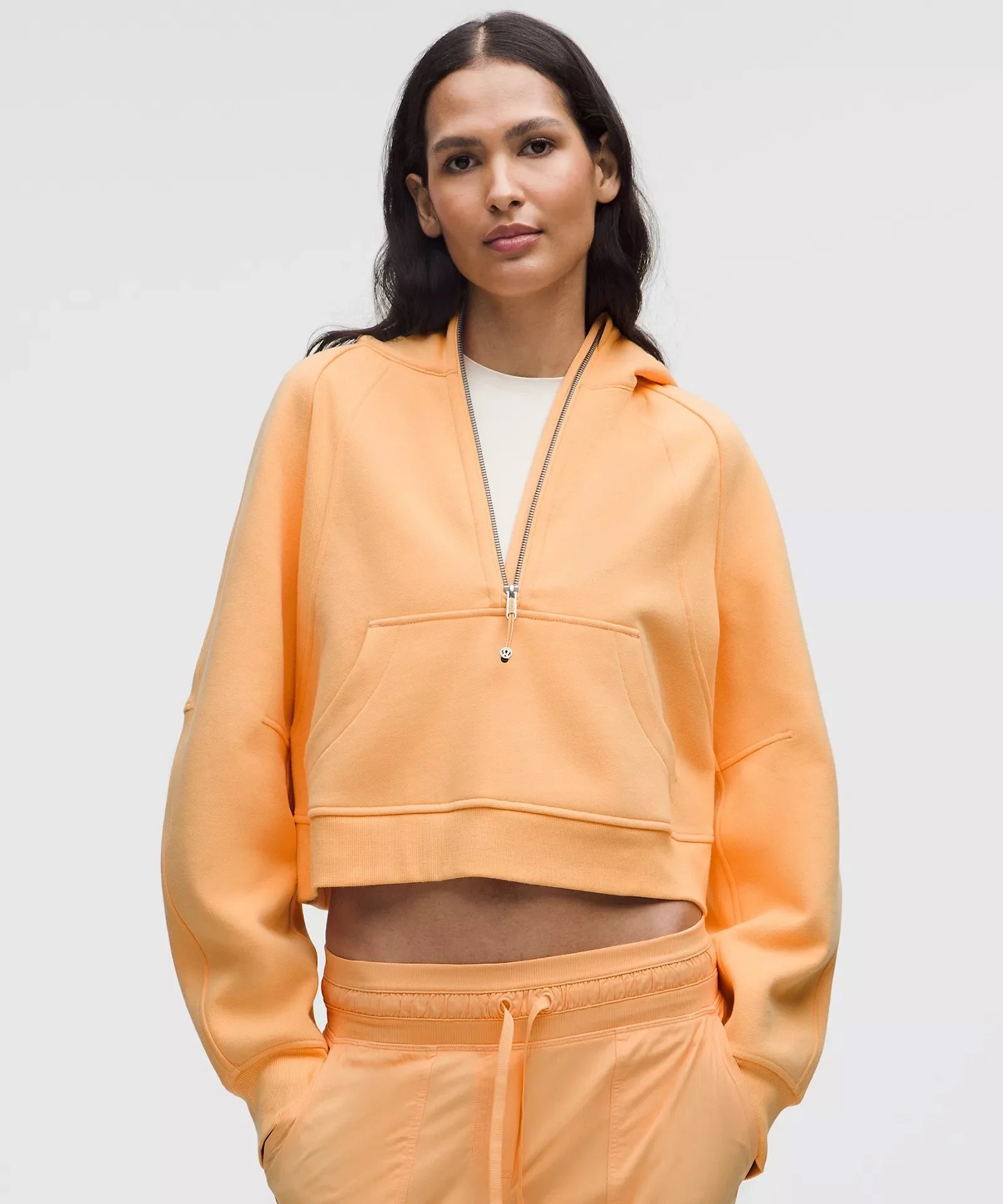 Scuba Oversized Half-Zip Hoodie