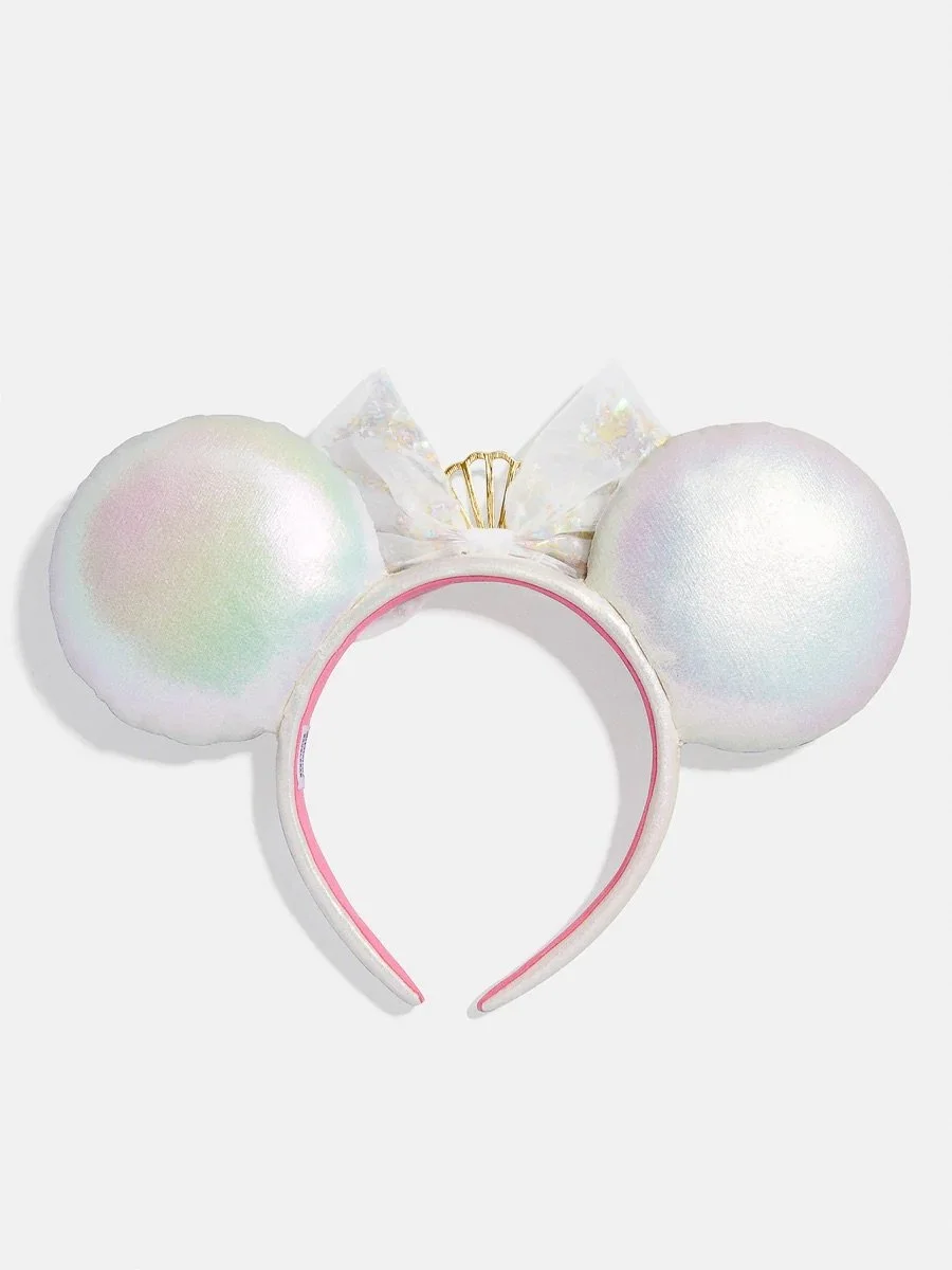 Minnie Mouse Shell Ears Headband Disney BaubleBar Ear Headband Merchandise June 2025 Back.jpeg