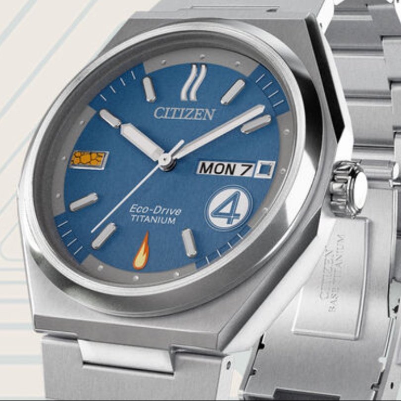 Marvel The Fantastic 4 First Steps Citizen Watch Boxed Set