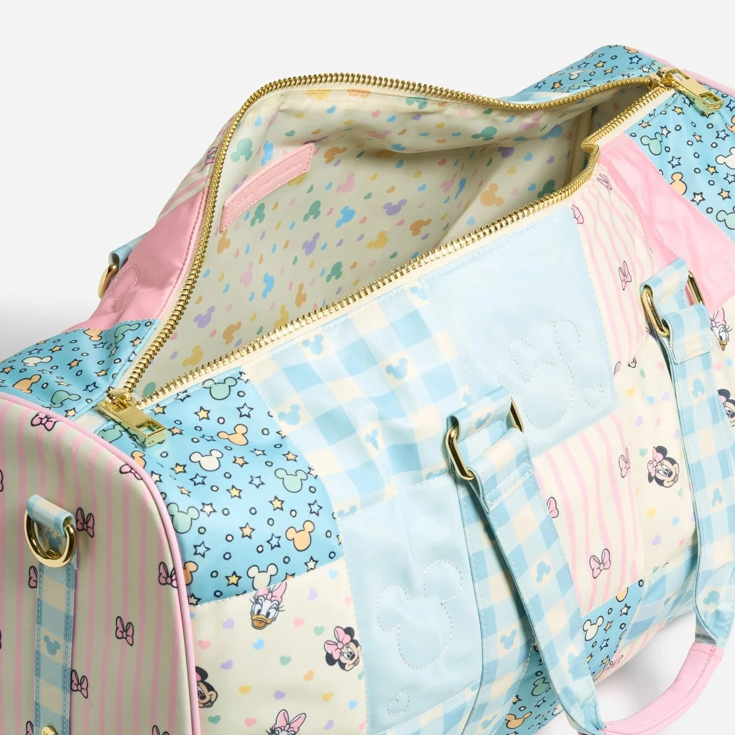 Quilted Mickey Classic Duffle Bag