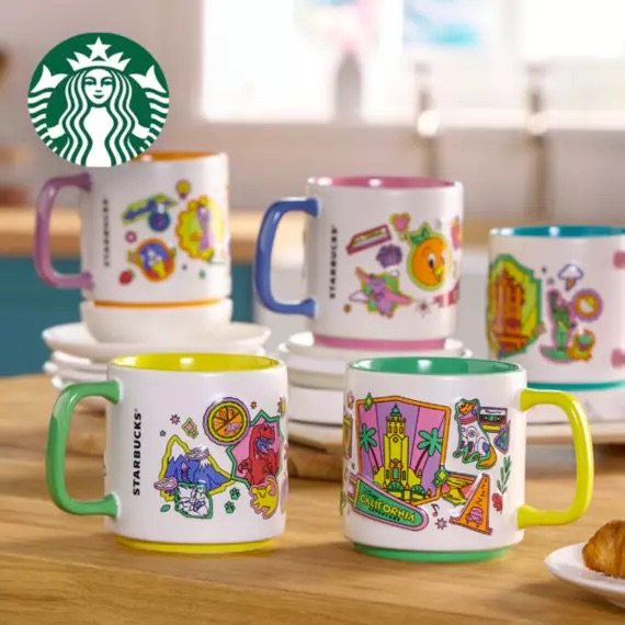 Disney Parks Starbucks Been There Mug Collection on Disney Store