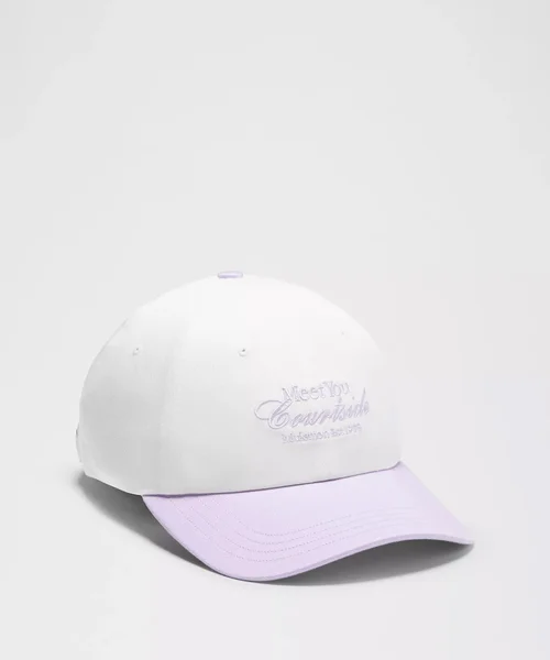 lululemon athletica lavender Frost baseball cap Lululemon Womens Fast and Free Ponytail Running Hat  main image 3