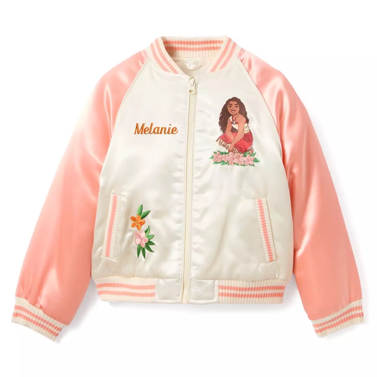 Kids Moana Varsity Jacket