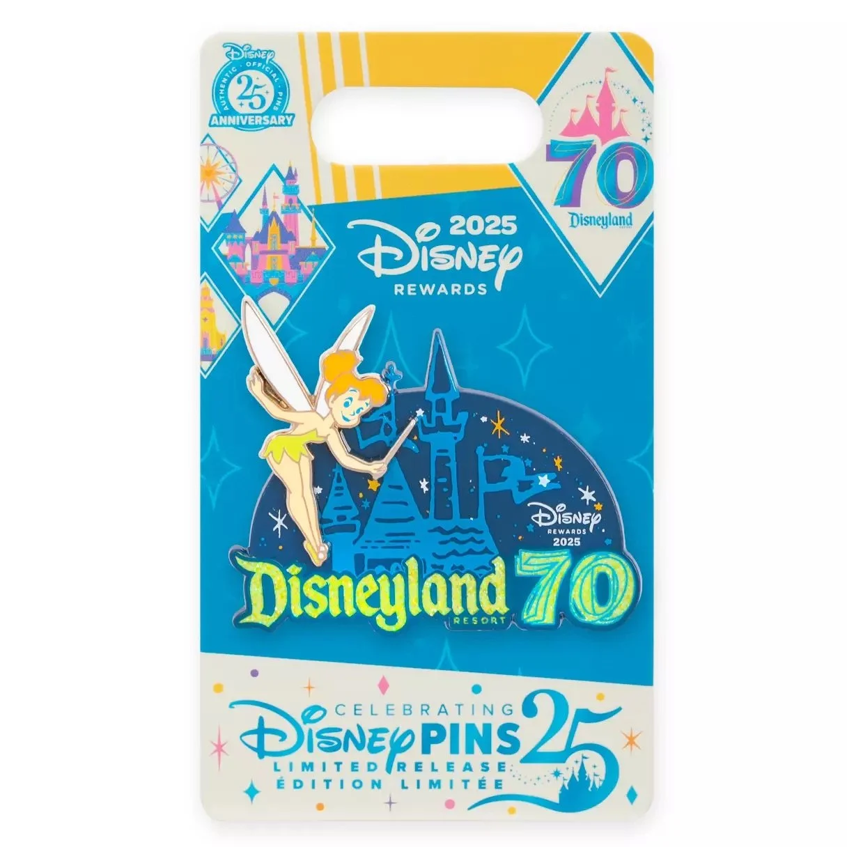 Tinker Bell Pin – Disney Visa Cardmember Exclusive 2025