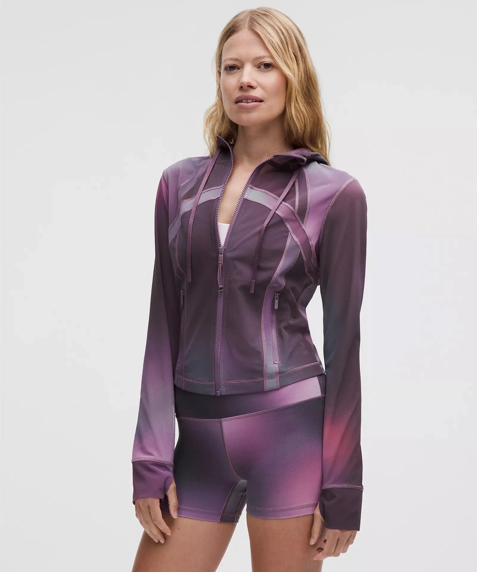 美品】Lululemon セットアップ パープル lululemon Aurora Haze Purple 