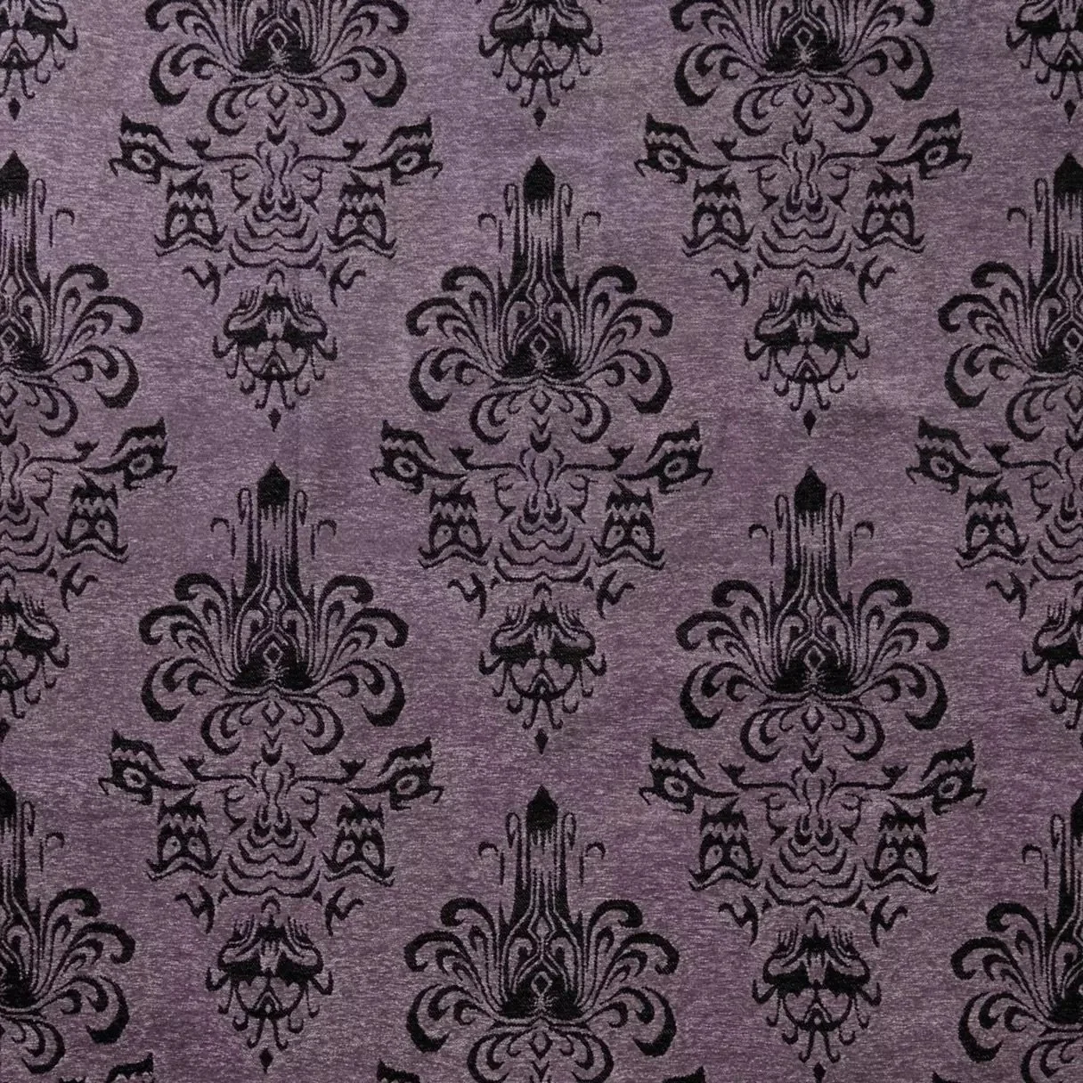 The Haunted Mansion Wallpaper Throw Blanket