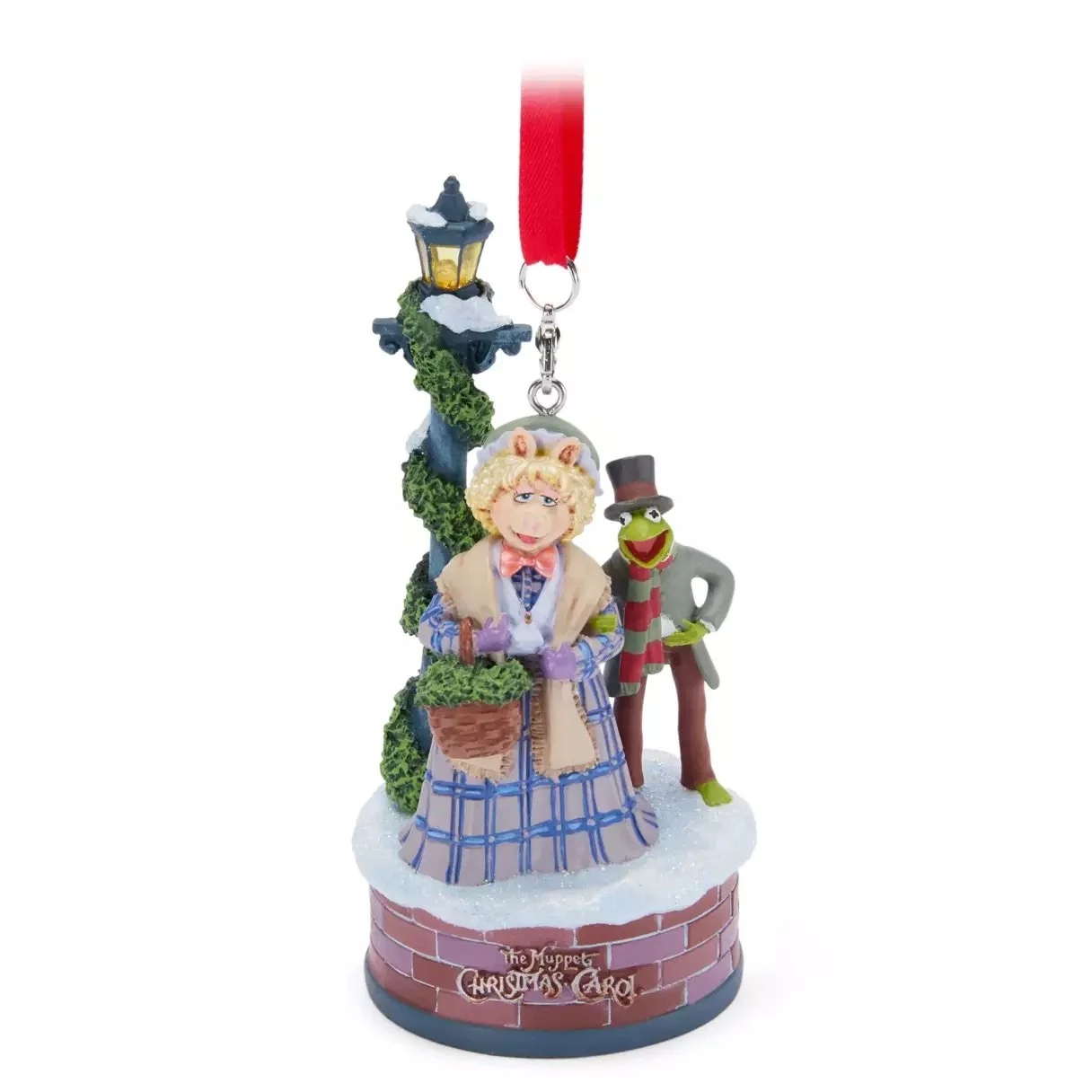 Kermit &amp; Miss Piggy Ornament - The Muppet Christmas Carol