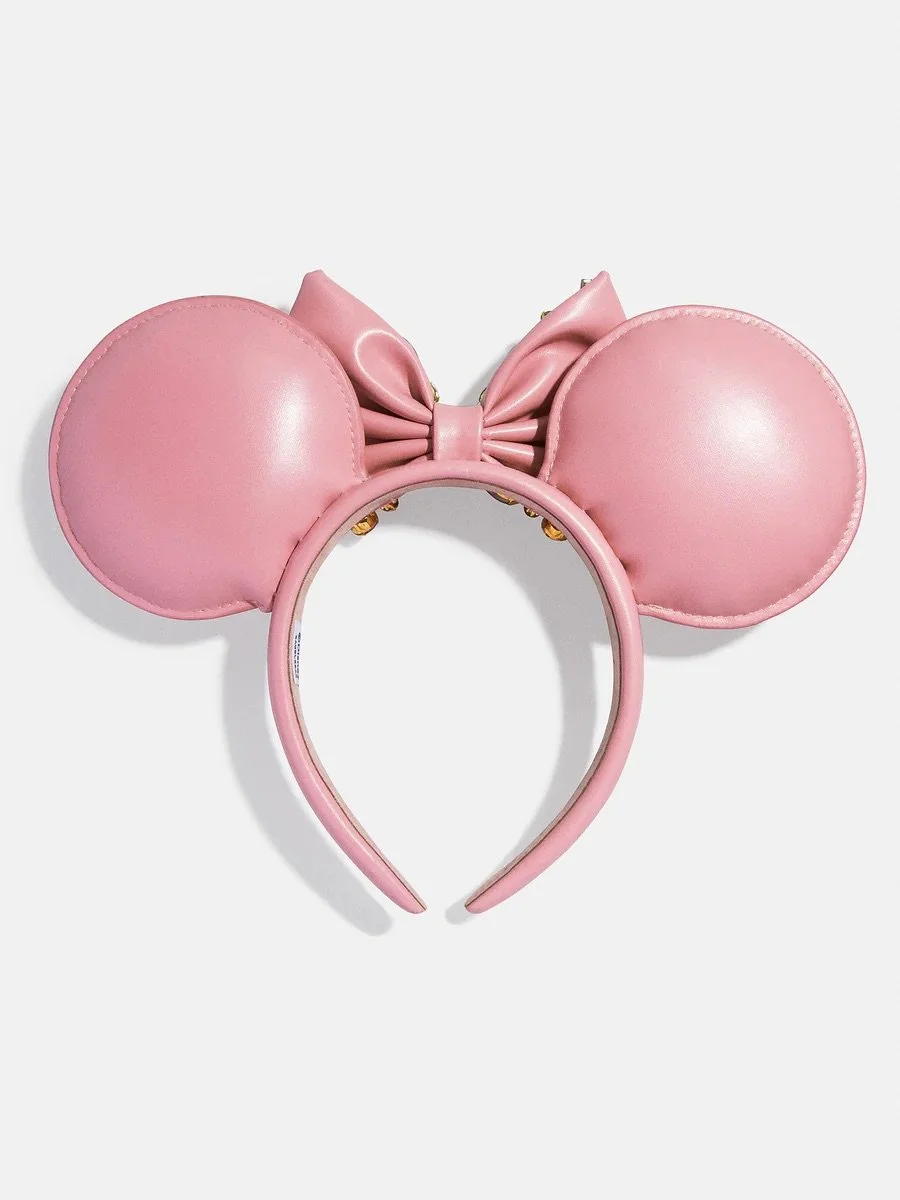 Minnie Mouse Pink Crystal Ear Headband Disney BaubleBar Ears Headband Collection July 2025 Back.jpeg
