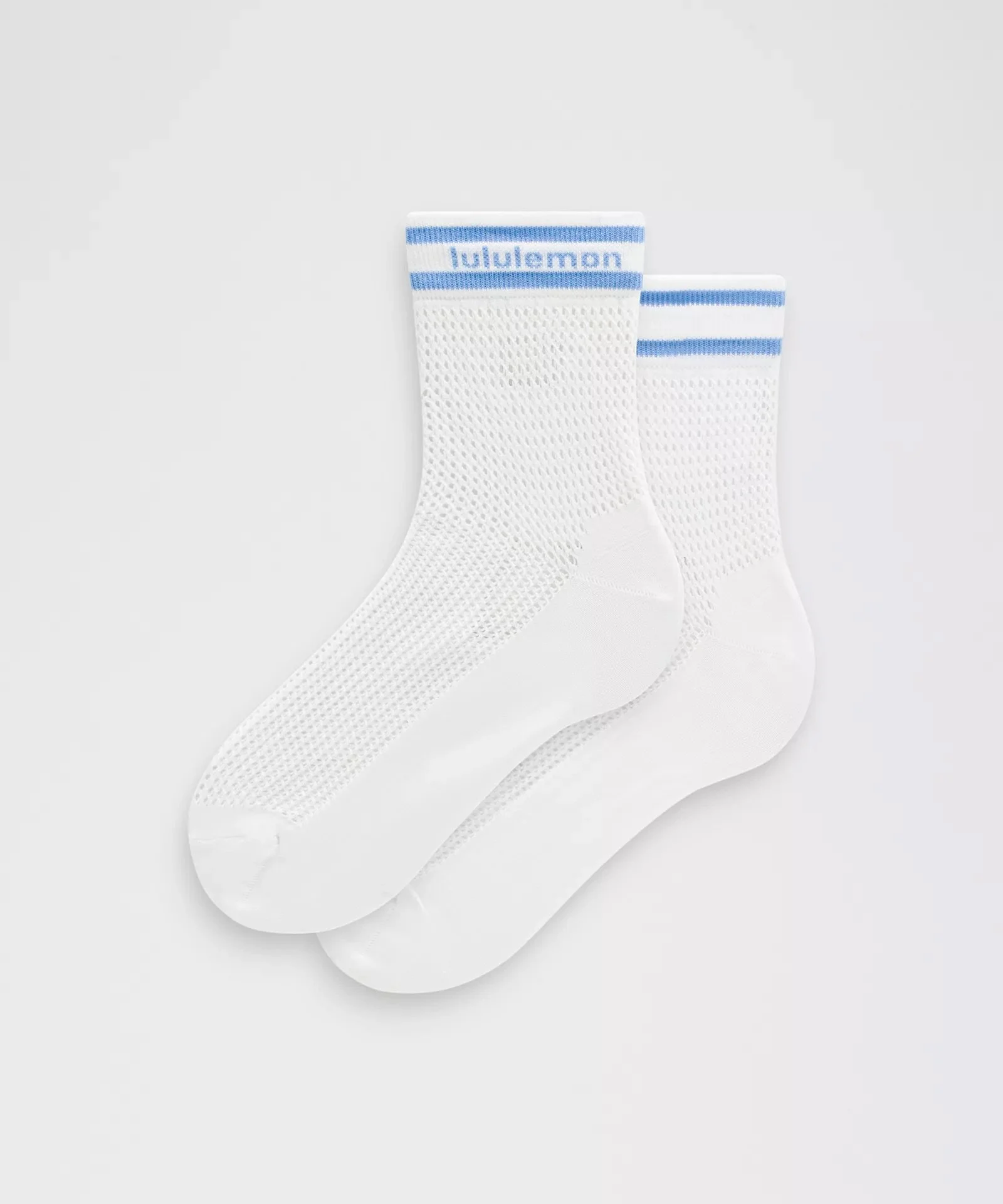 Open Knit Quarter Socks