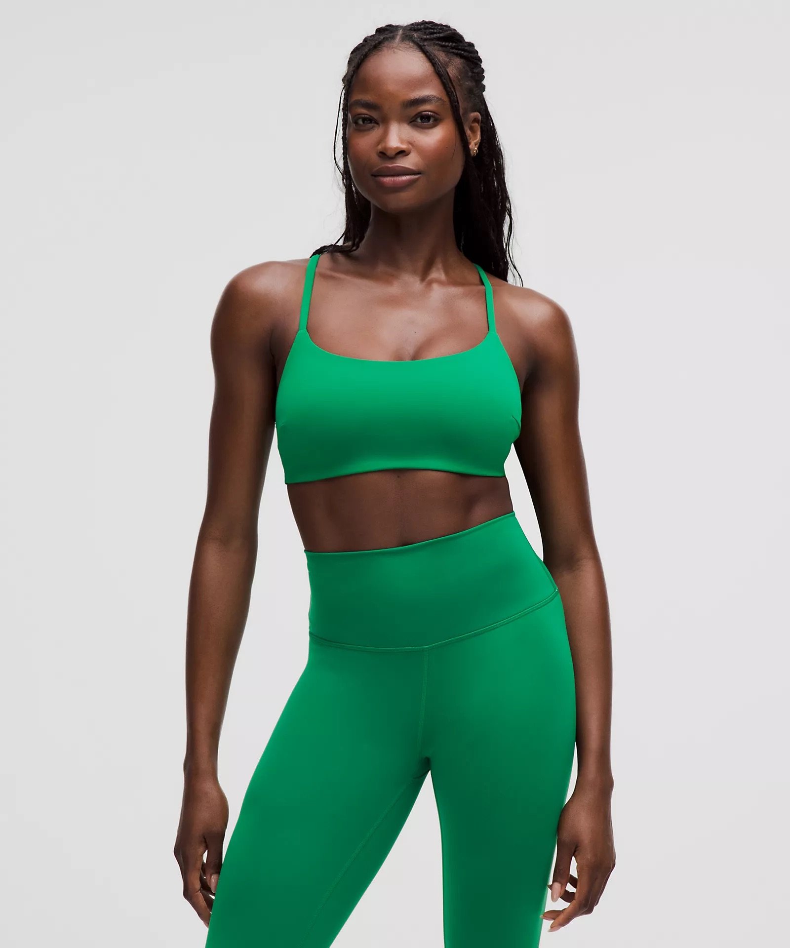 Wunder Train Strappy Racer Bra C/D Cup