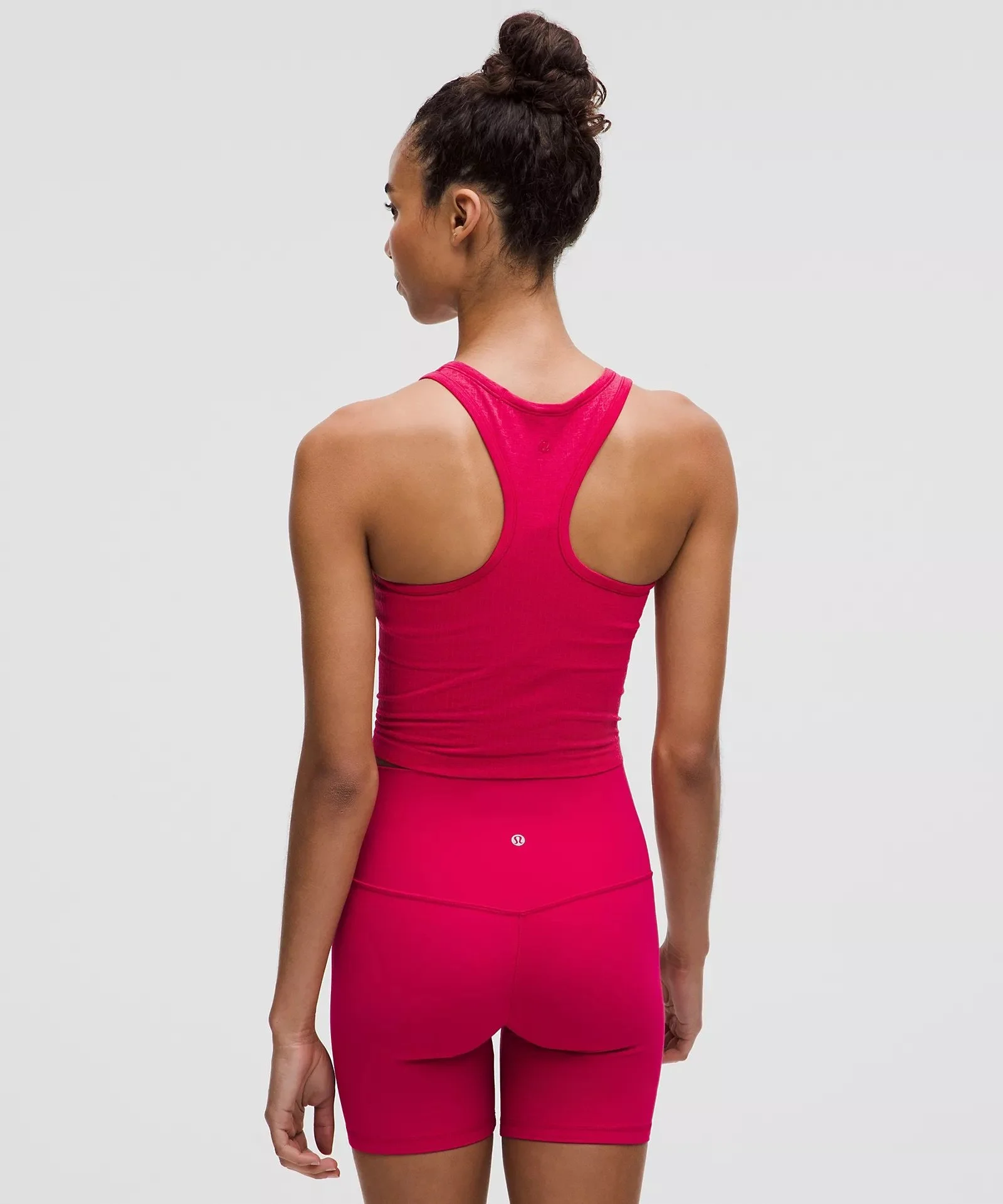 Ebb to Street Cropped Racerback Tank Top lululemon Pink Dragonfruit Collection July 2025 back.jpeg