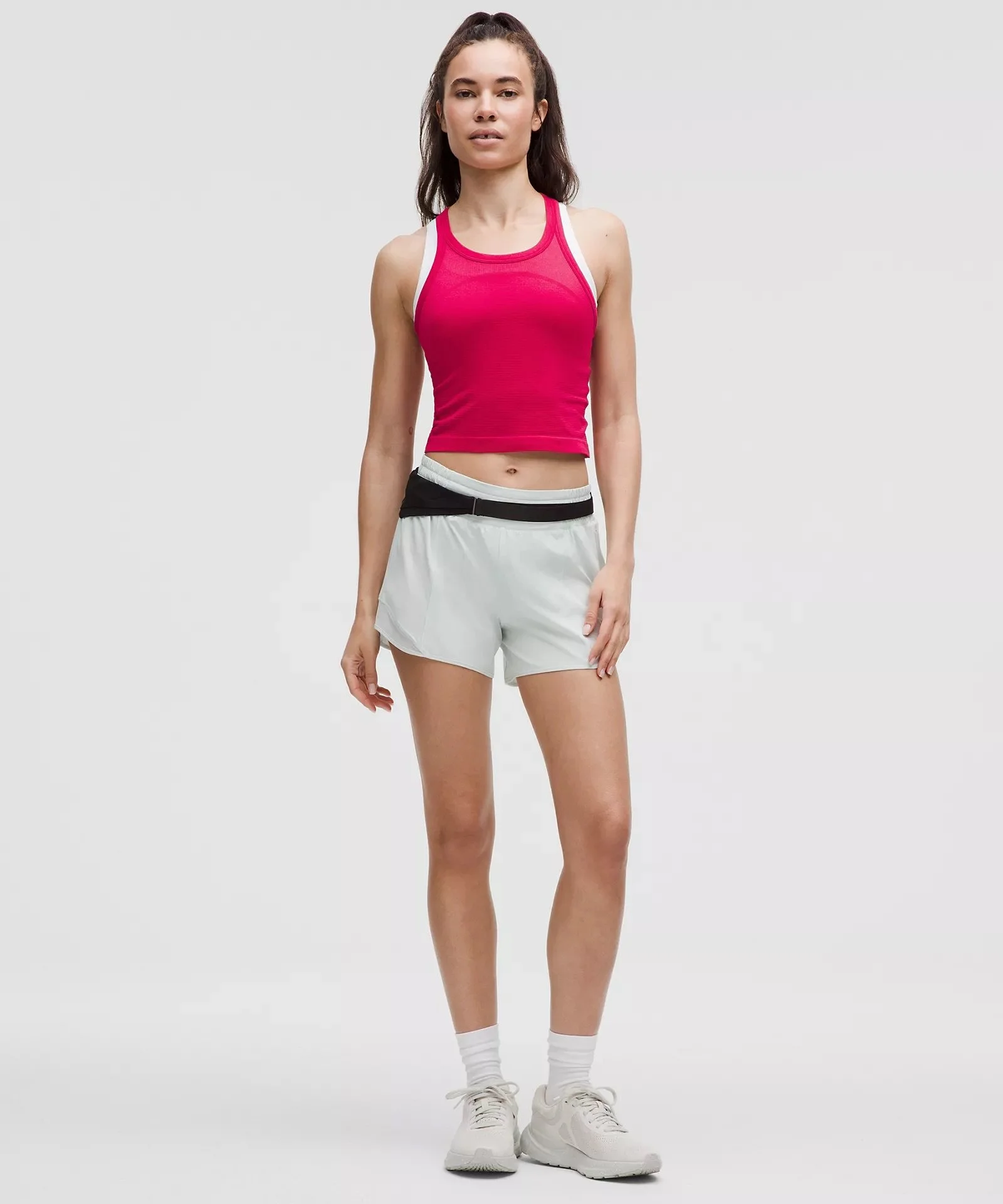 Swiftly Tech Cropped Racerback Tank Top 2.0