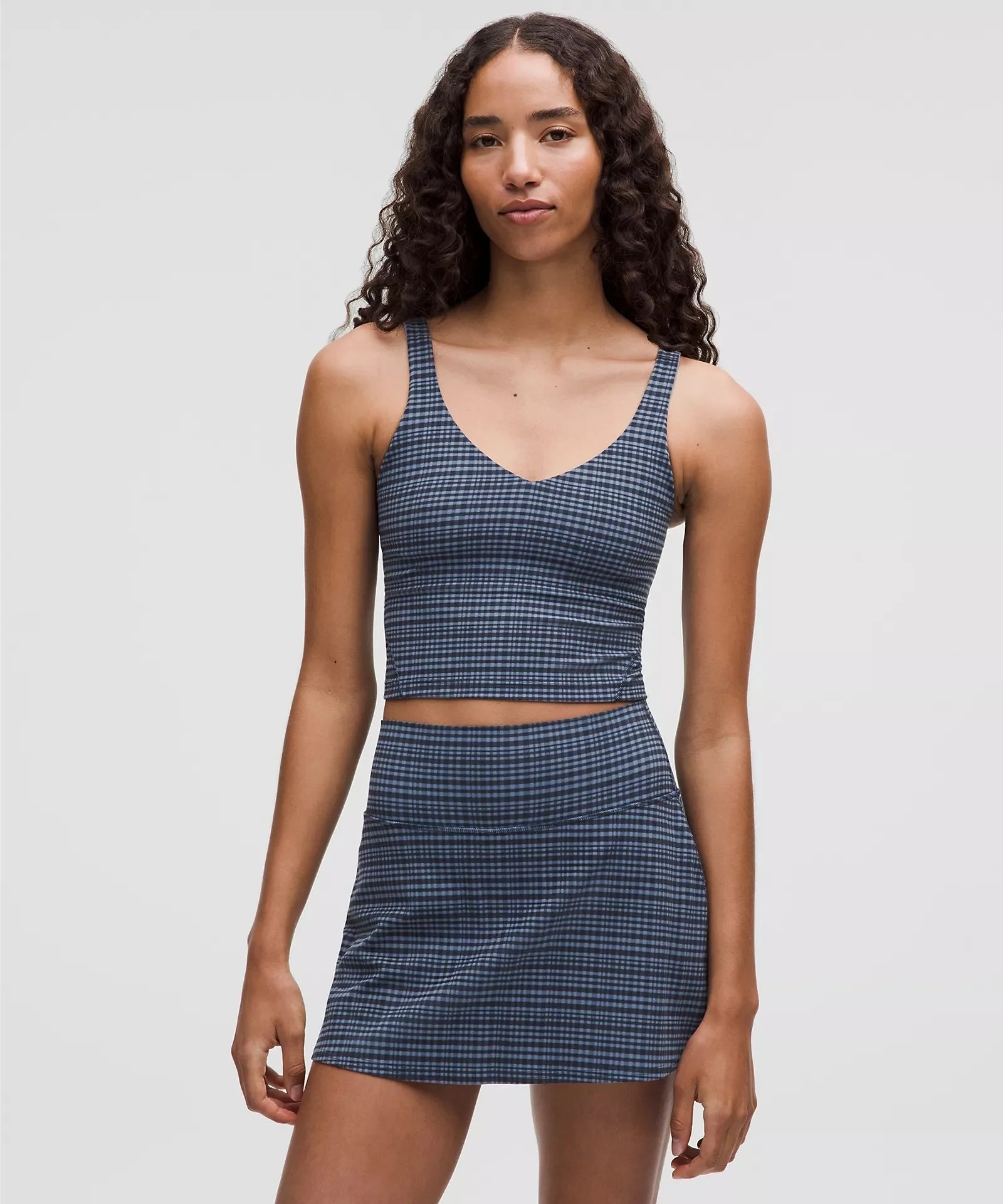 lululemon Glow Grid Washed Denim Print Collection - July 2025