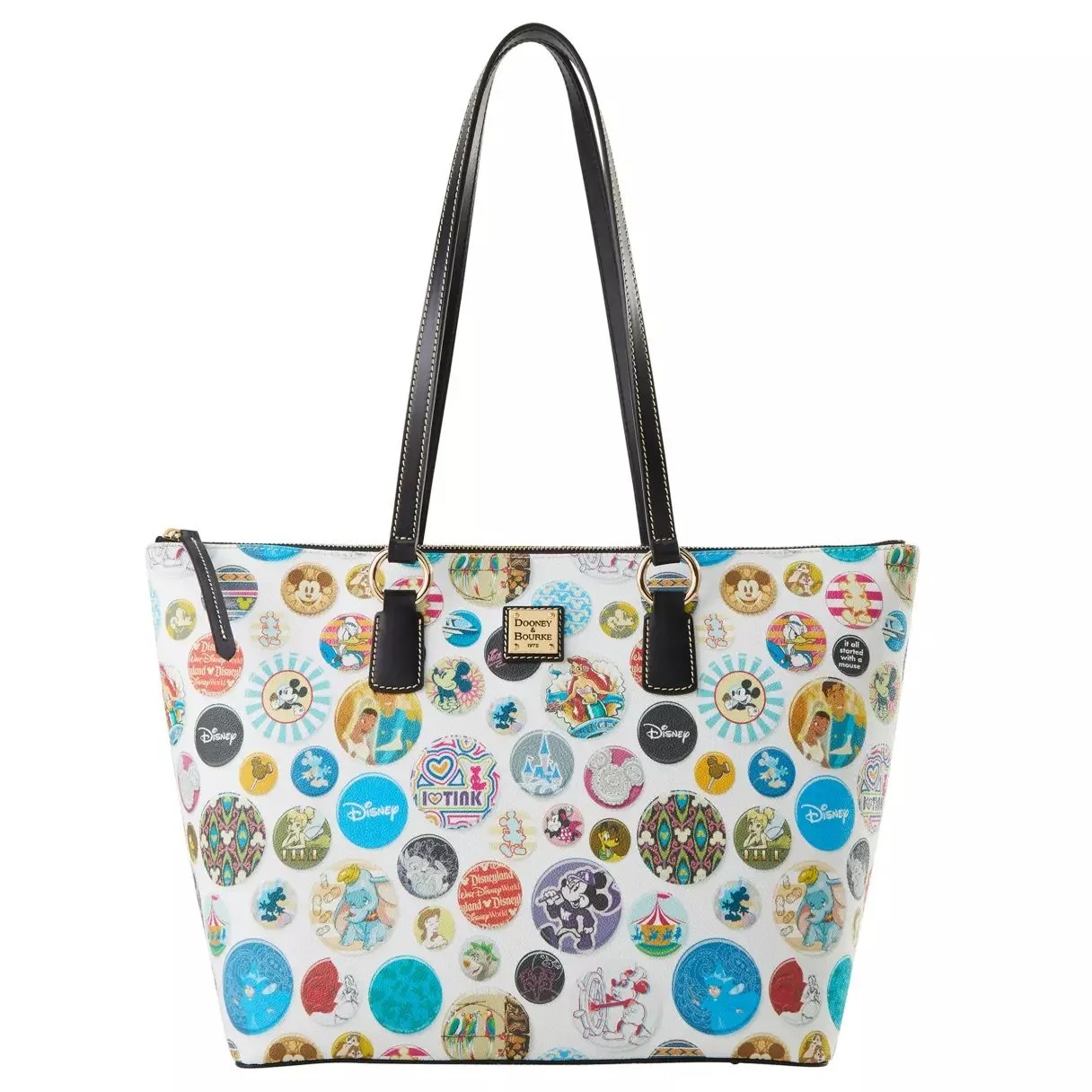 Disney Buttons Dooney &amp; Bourke Tote Bag