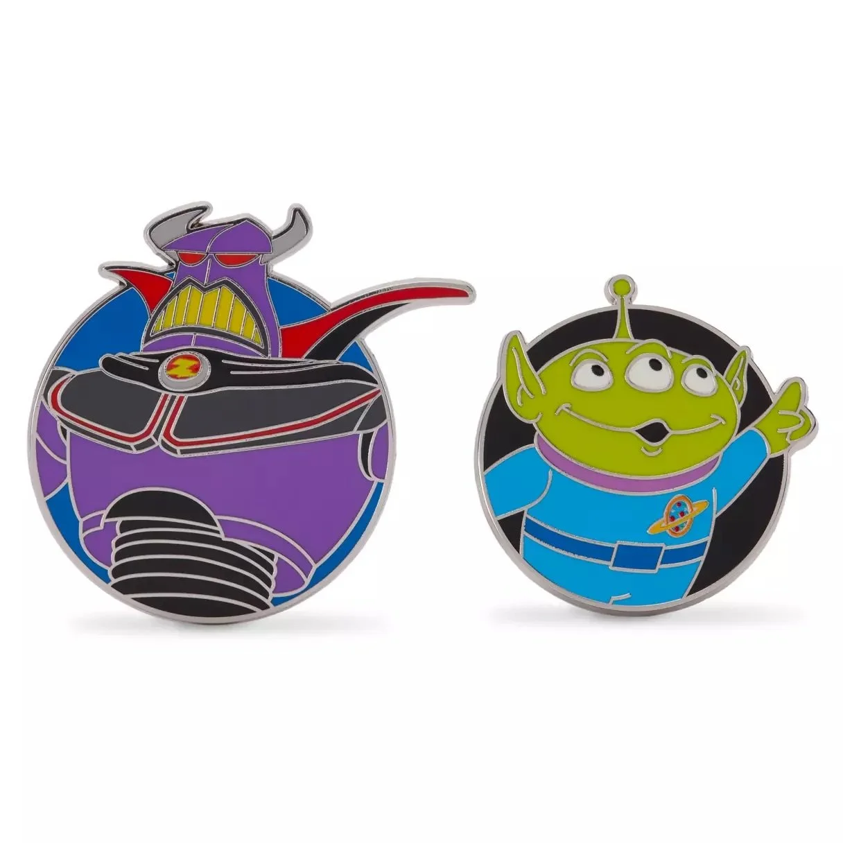 Zurg &amp; Toy Story Alien Pin Set