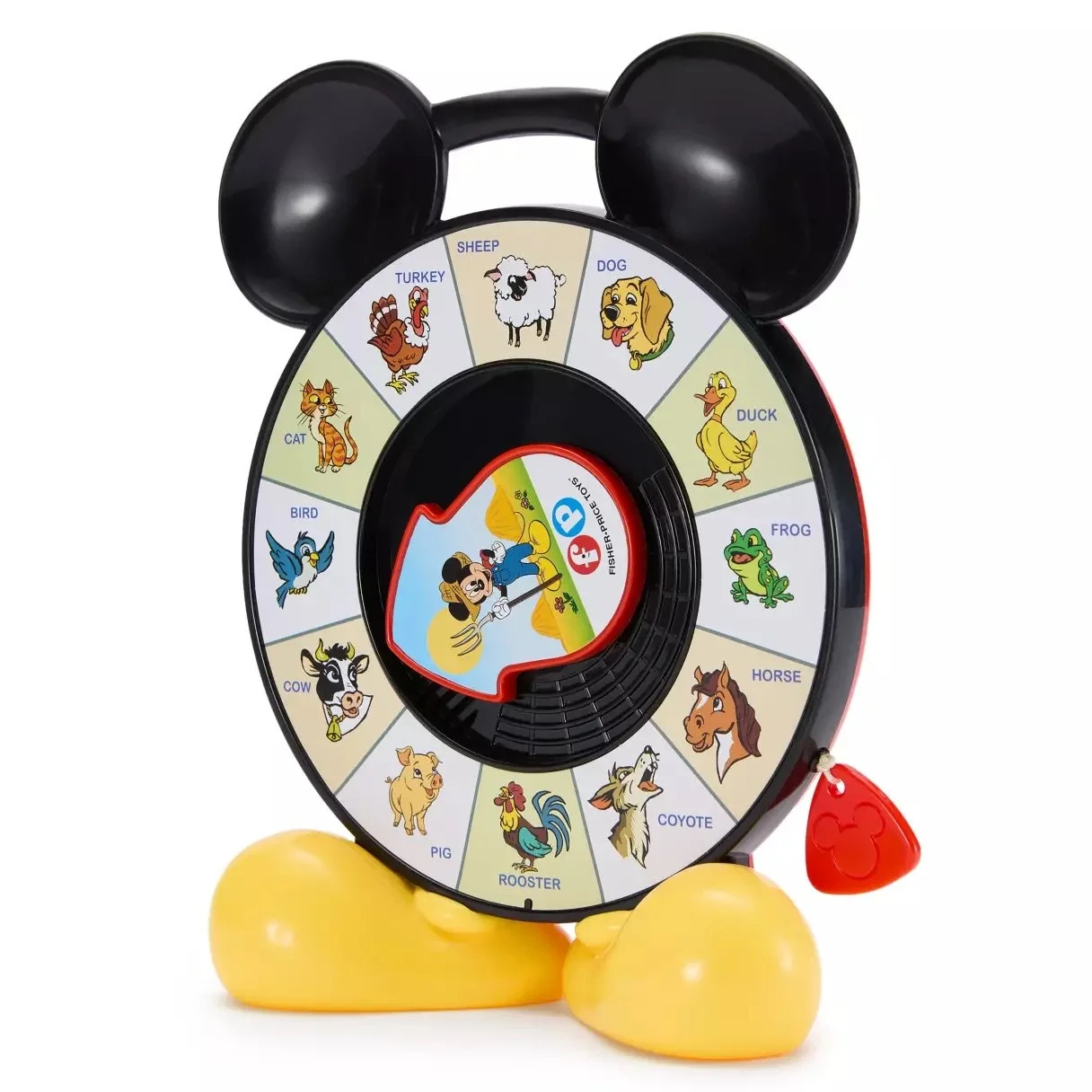 Mickey &amp; Friends Fisher Price SEE 'N SAY Farmer Mickey Says