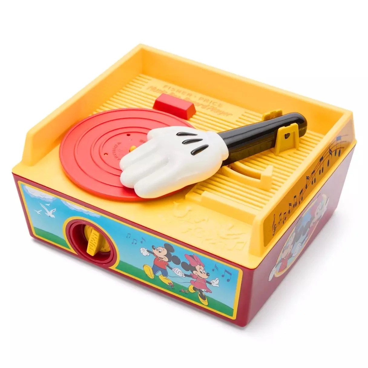 Mickey Mouse Music Box Record Player