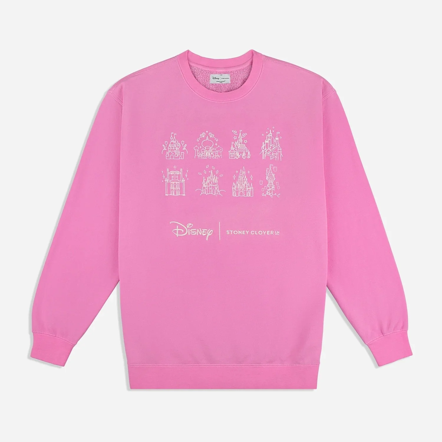 Disney Princess Pink Castles Sweatshirt