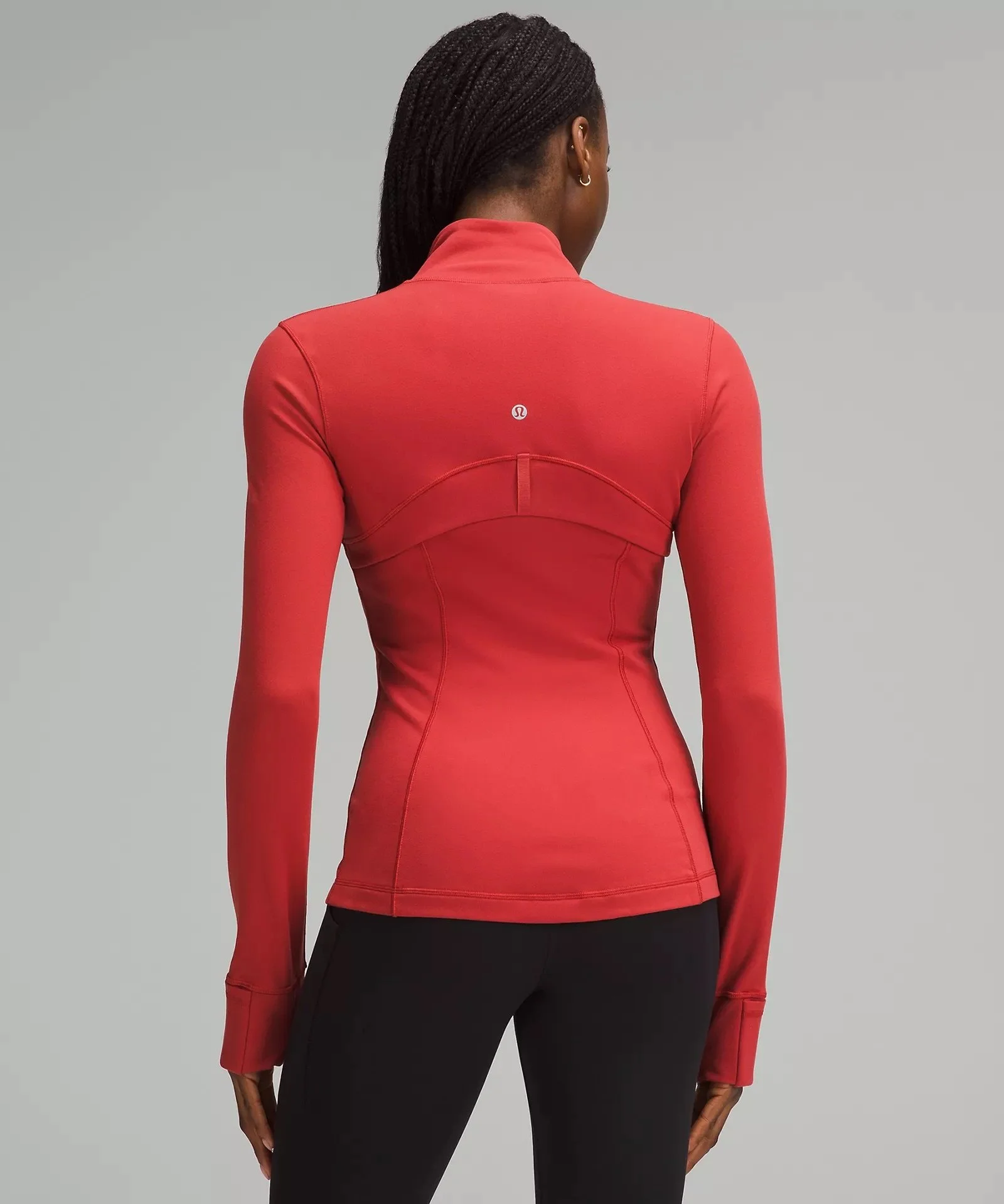Define Jacket Luon lululemon Chalk Red Collection July 2025 Back.jpeg