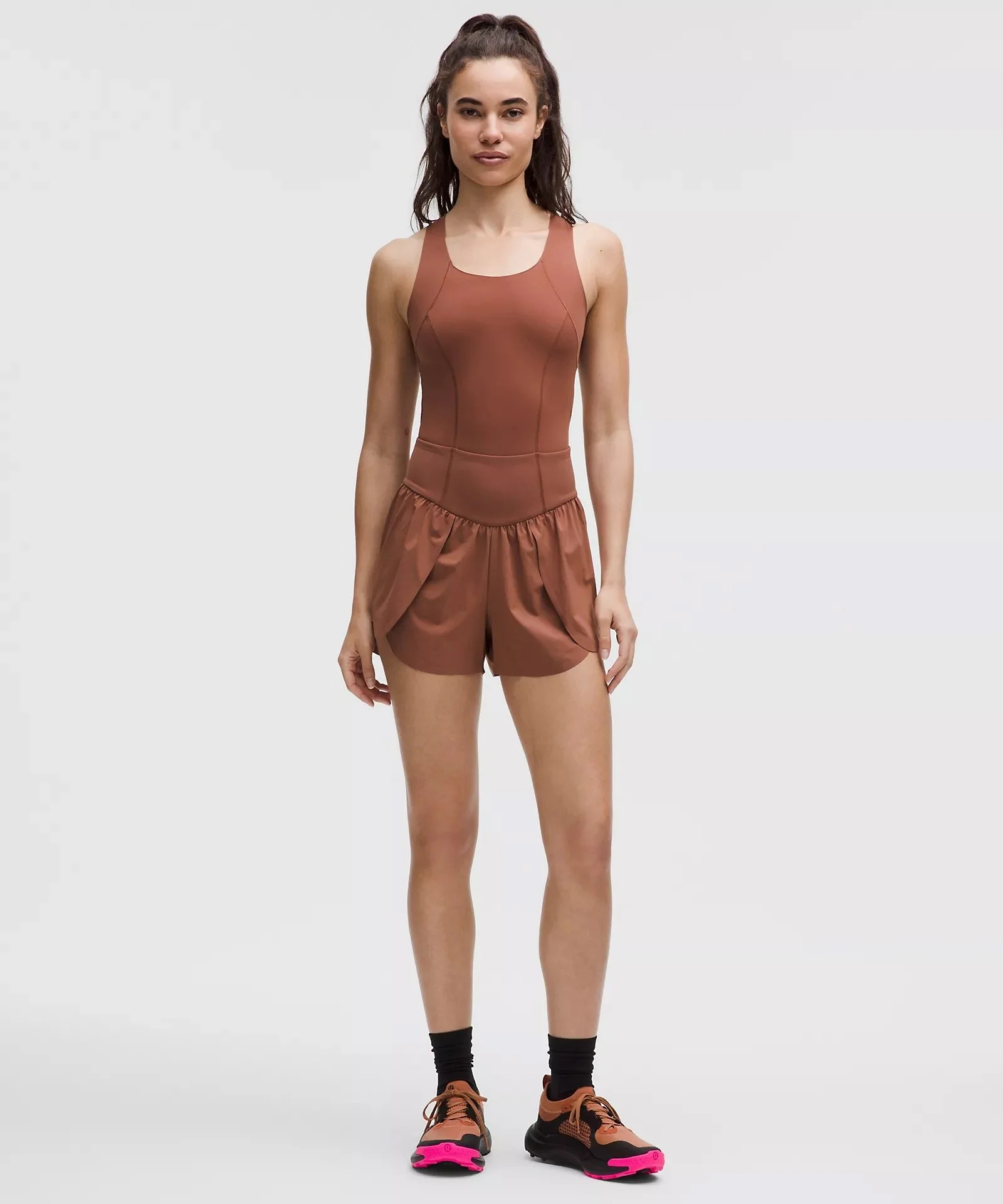 Go Further Split-Short Runsie 3"
