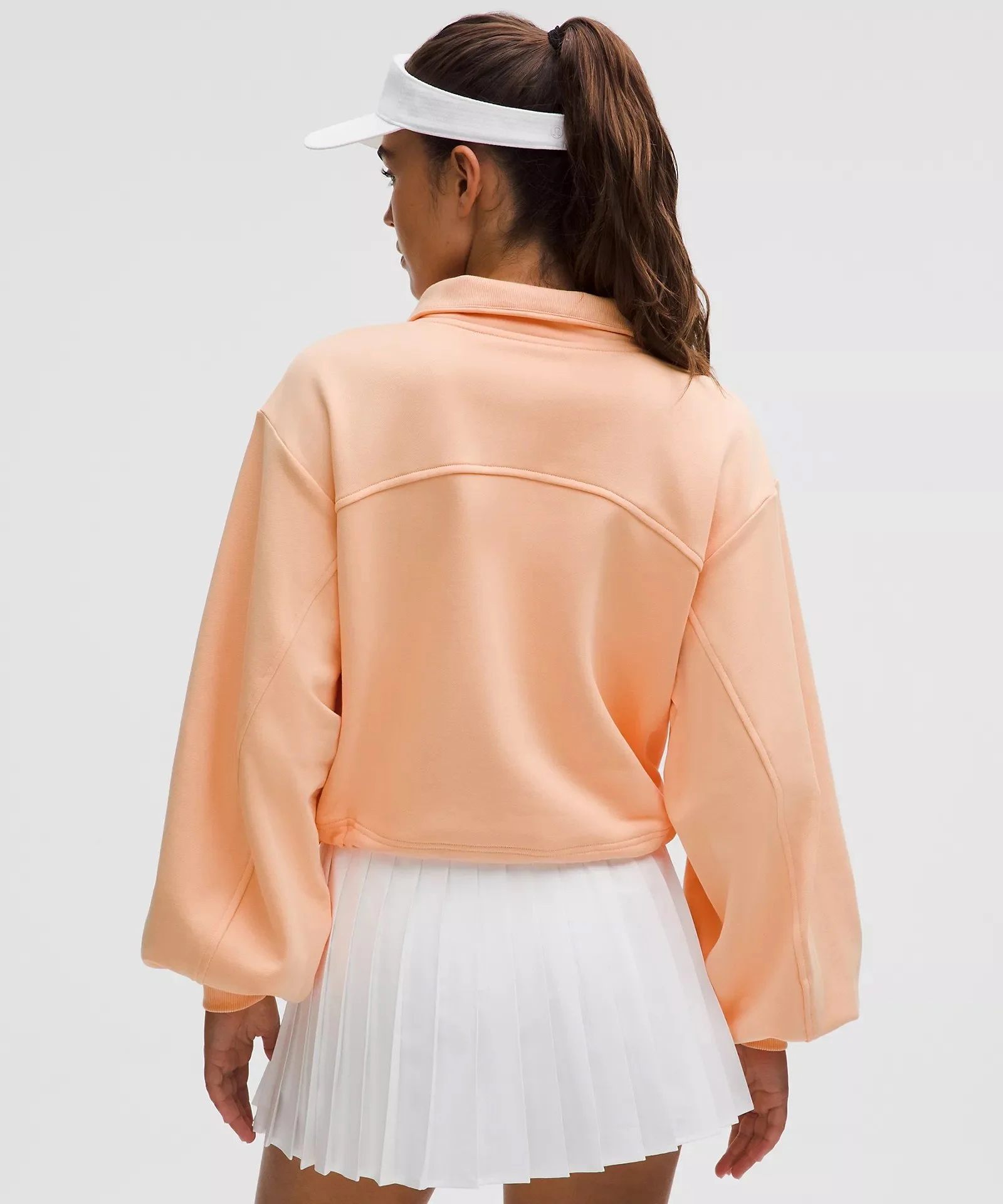 Cotton Terry Tennis Half Zip