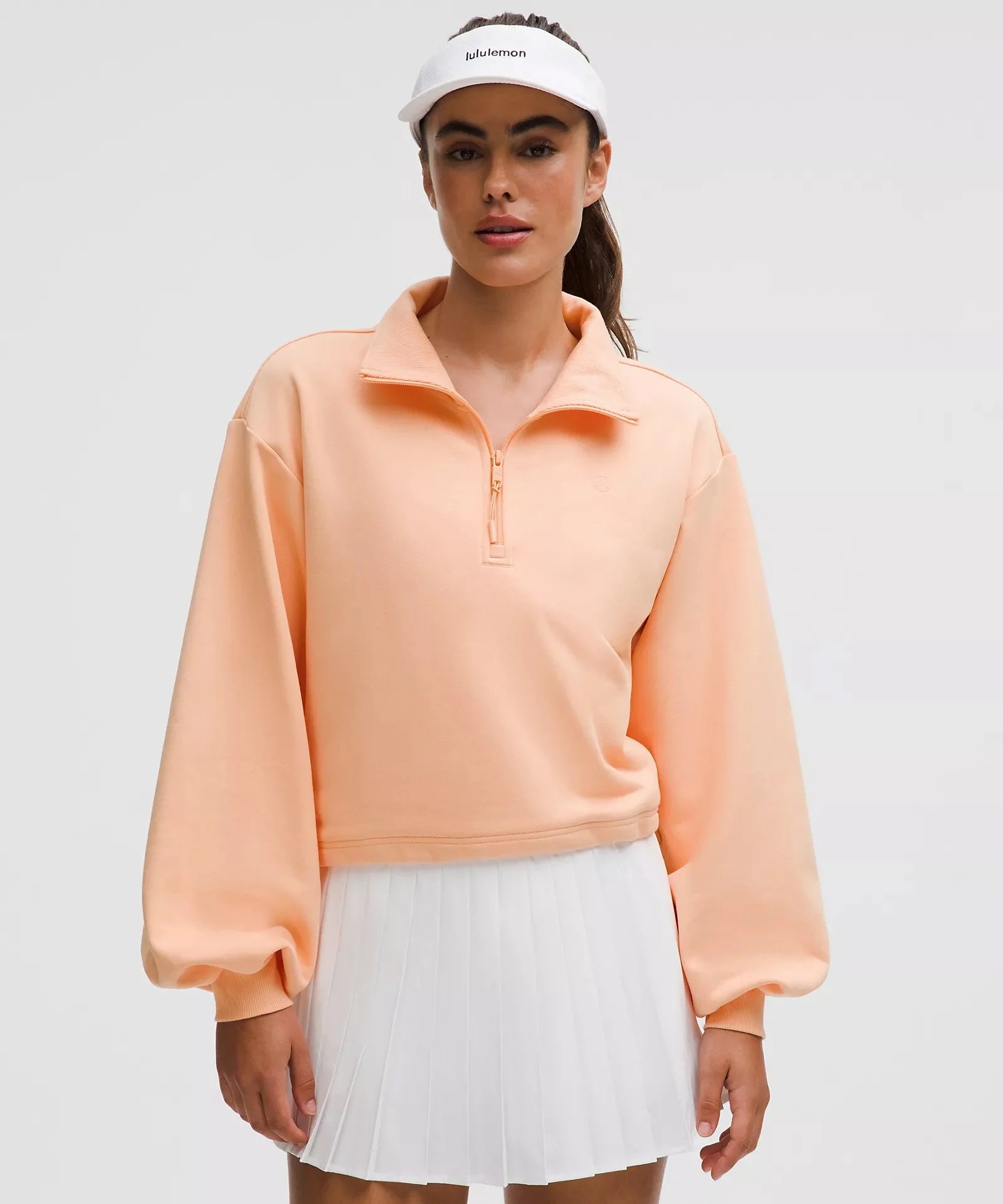 Cotton Terry Tennis Half Zip