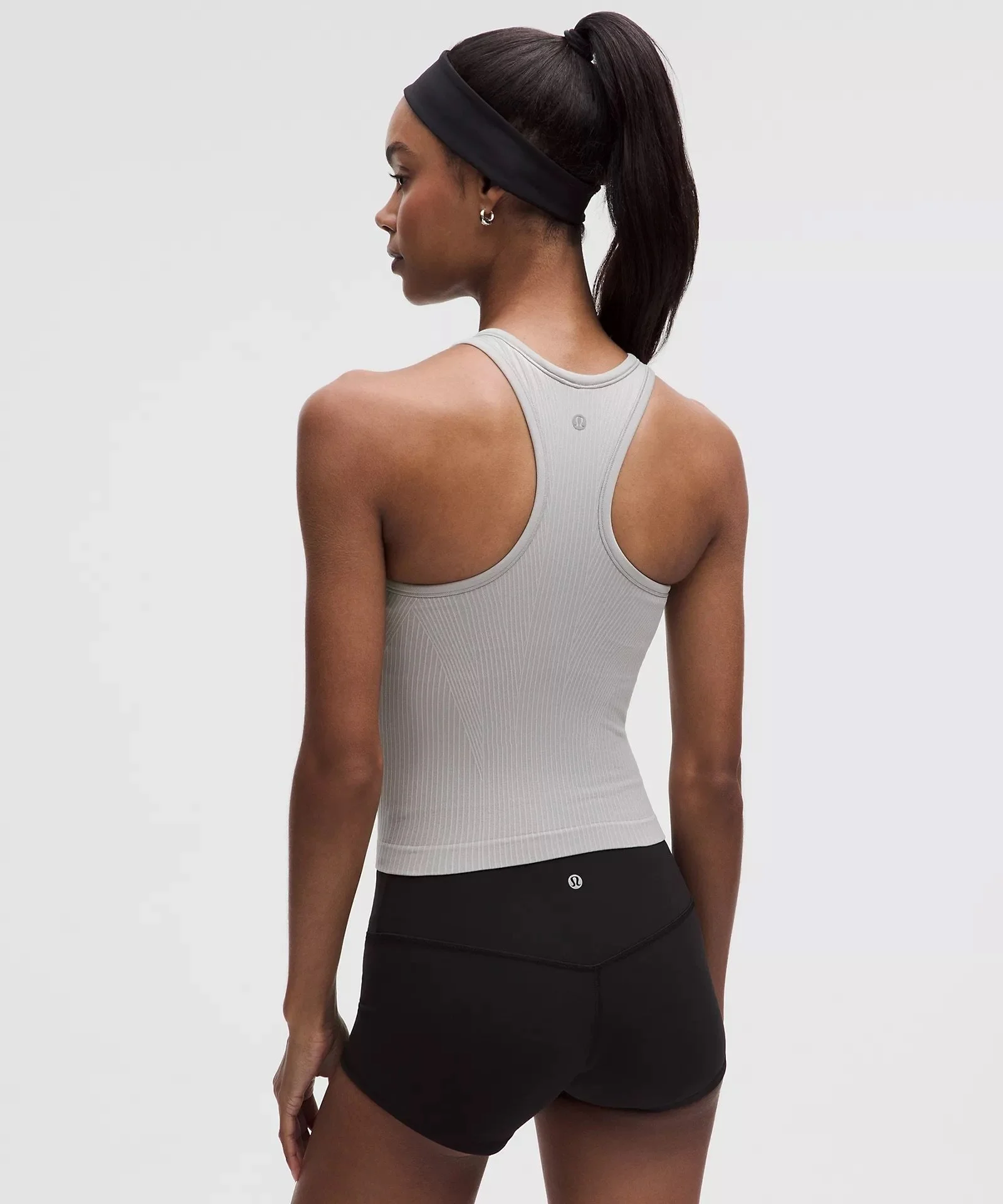 Ebb to Street Cropped Racerback Tank Top