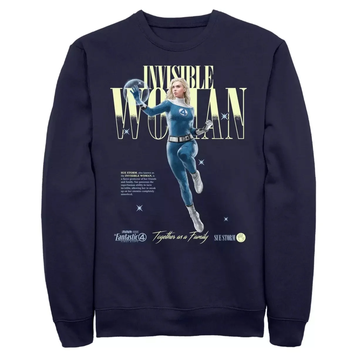 Invisible Woman Pullover Sweatshirt