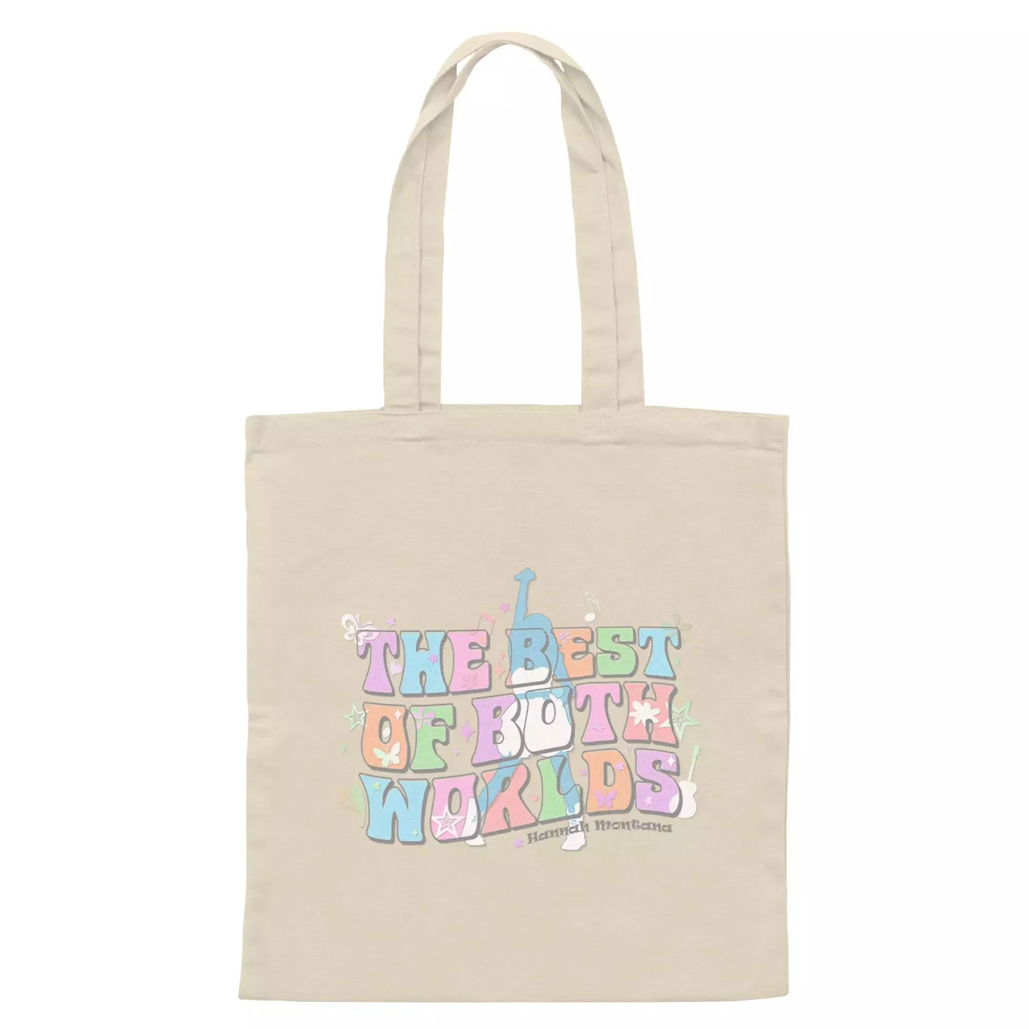 Hannah Montana “Both Worlds” Canvas Tote