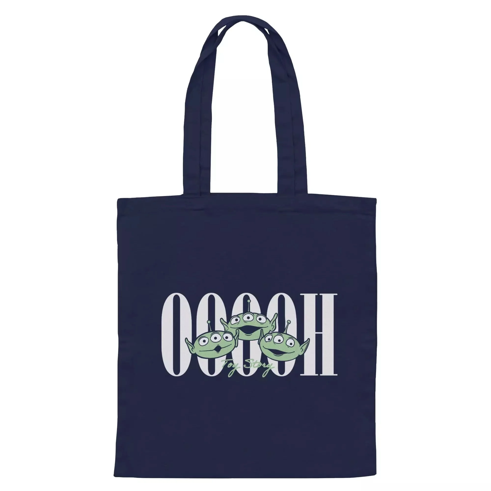 Space Aliens Canvas Tote